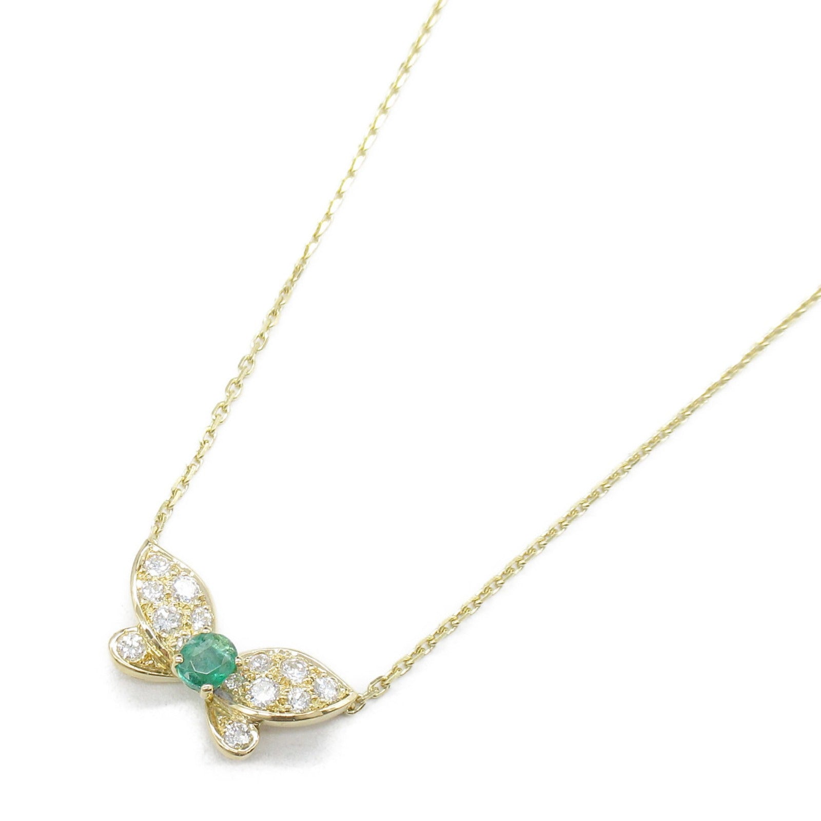Van Cleef & Arpels 18K黃金Papillon Necklace項鍊