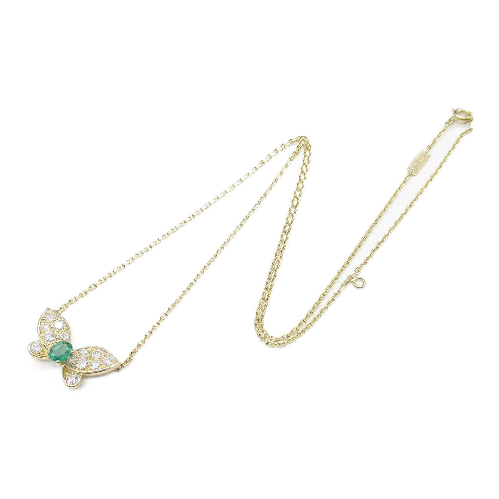 Van Cleef & Arpels 18K黃金Papillon Necklace項鍊