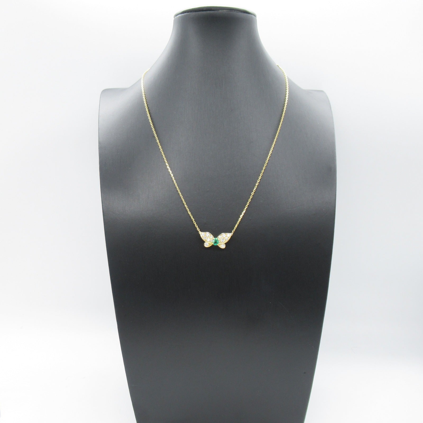 Van Cleef & Arpels 18K黃金Papillon Necklace項鍊