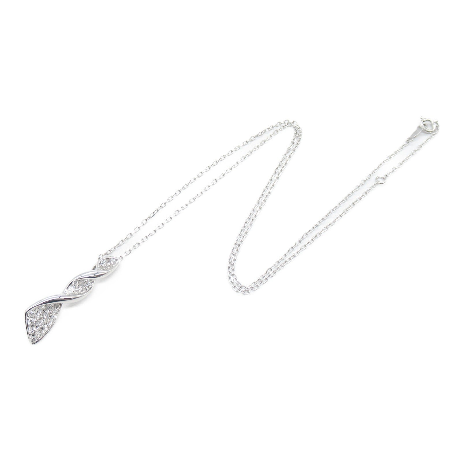 MIKIMOTO 18K白金Diamond Necklace 0.28ct鑽石項鍊
