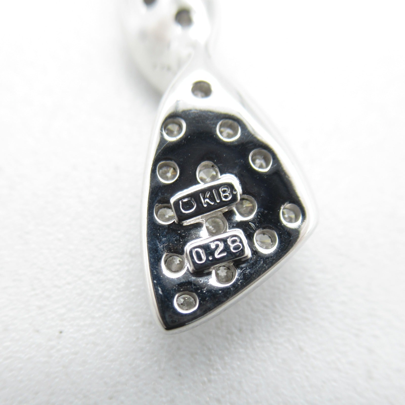 MIKIMOTO 18K白金Diamond Necklace 0.28ct鑽石項鍊