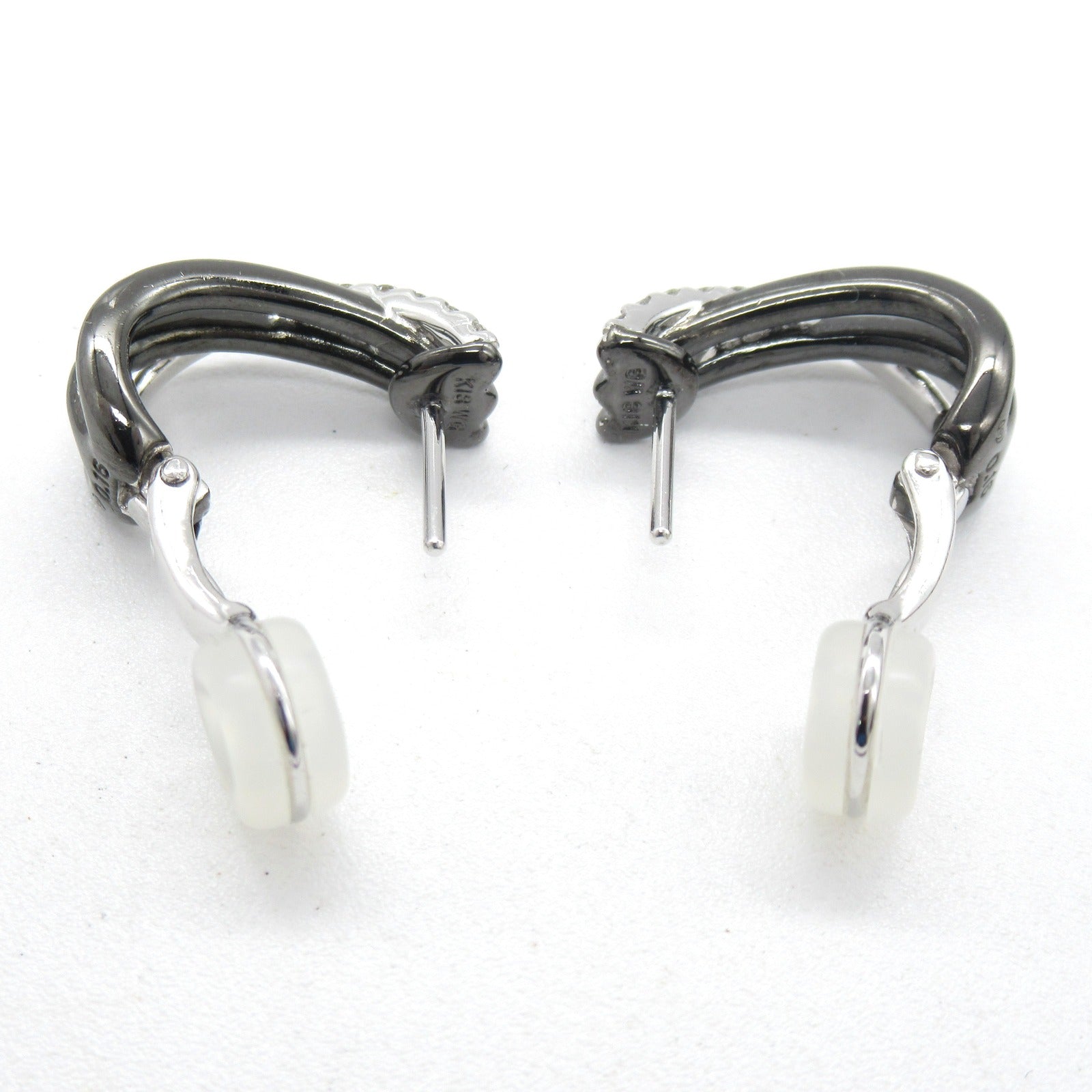 TASAKI 18K白金Diamond Earrings 0.16ct/0.16ct鑽石耳環