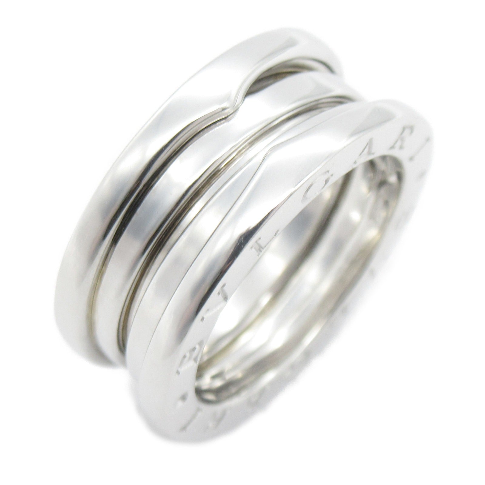 BVLGARI 18K白金B-zero1 Ring戒指Bvlgari#52/US#6