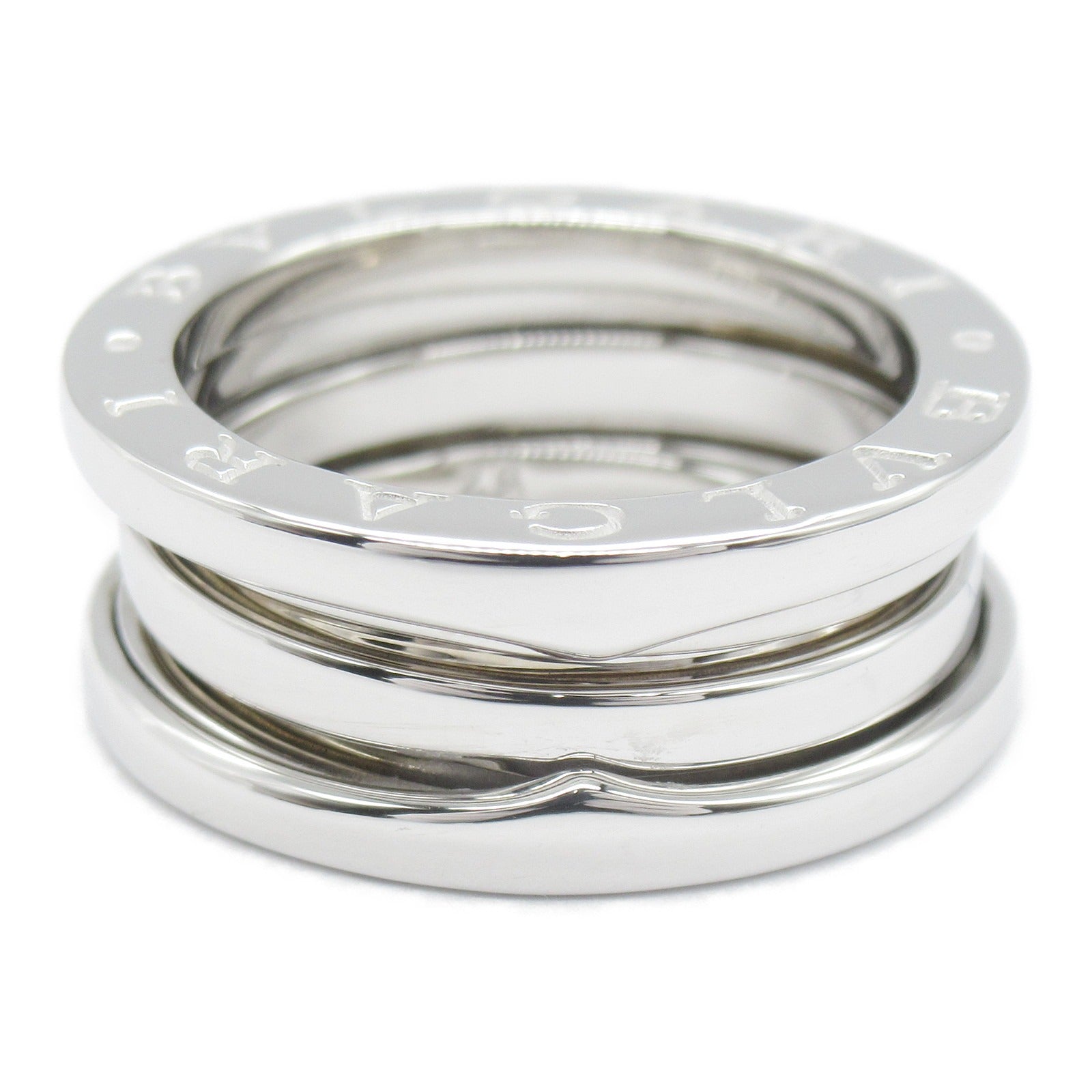 BVLGARI 18K白金B-zero1 Ring戒指Bvlgari#52/US#6
