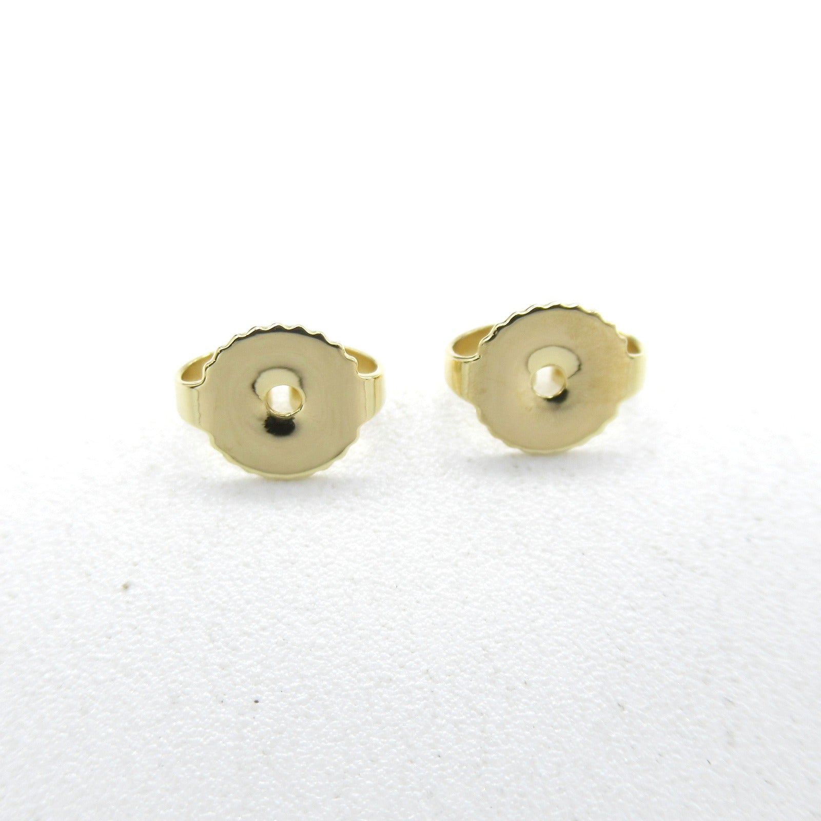 TIFFANY＆CO 18K黃金T Wire Bar Diamond Earrings 0.21ct鑽石耳環