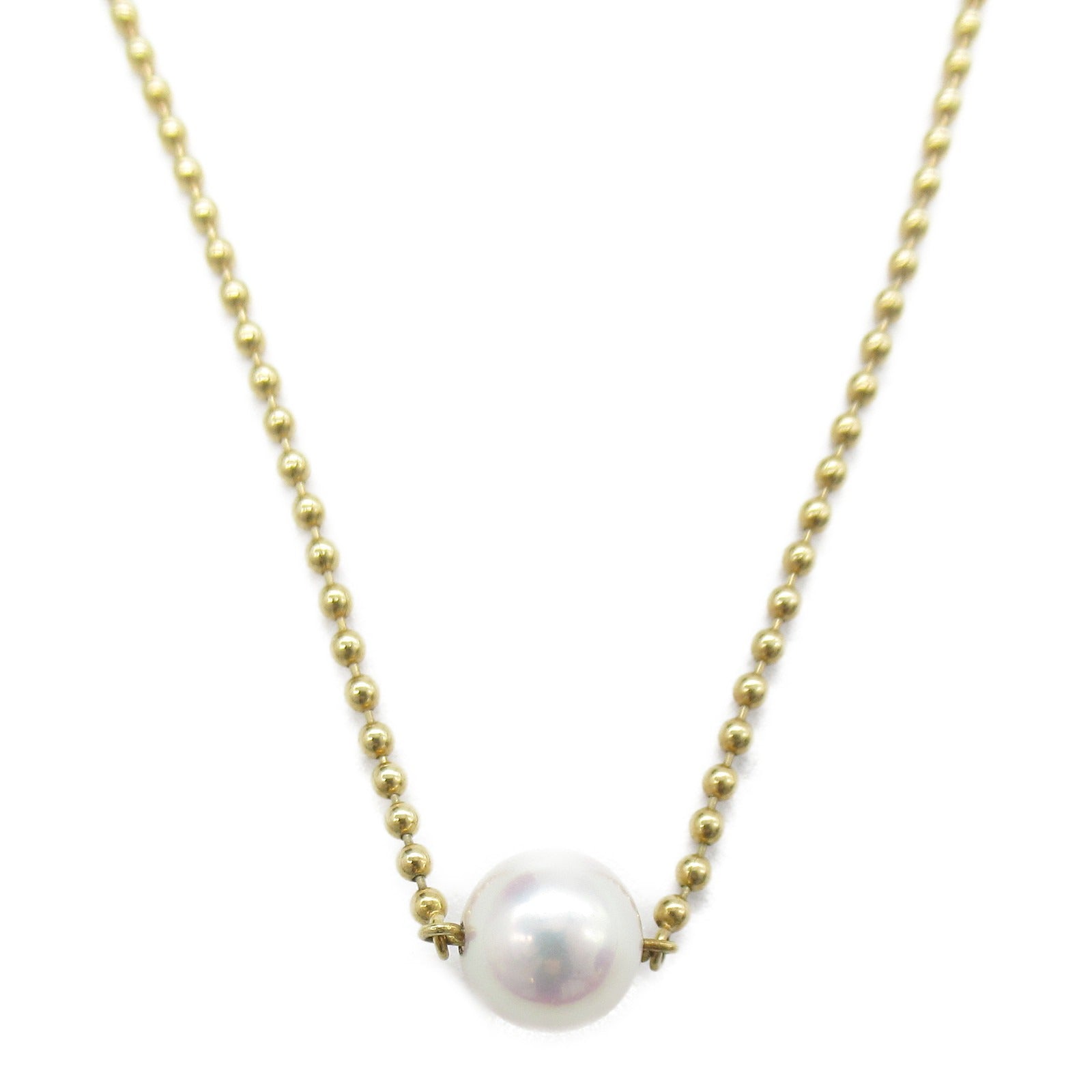 MIKIMOTO 18K黃金Pearl Necklace珍珠項鍊