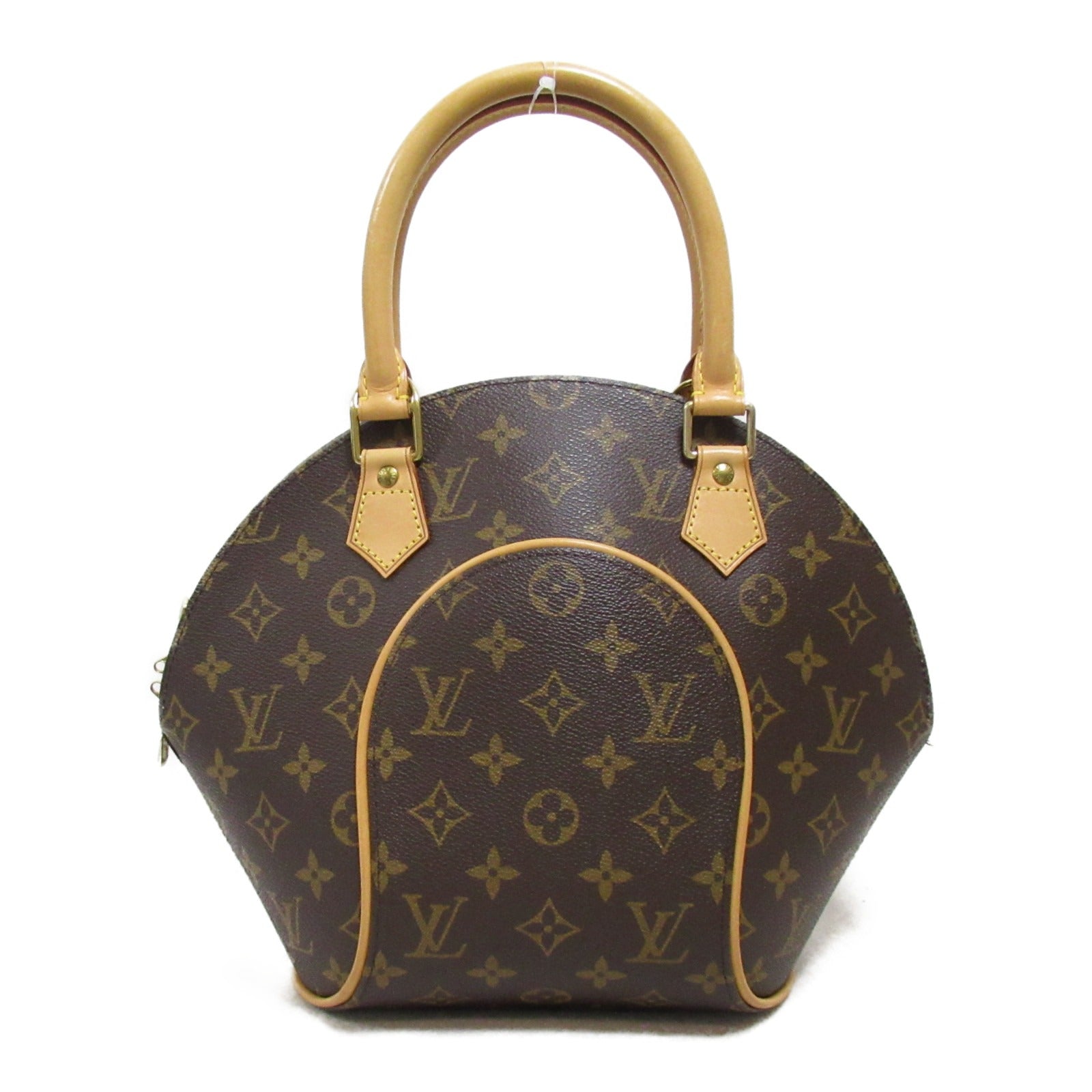 LOUIS VUITTON Monogram Ellipse PM金扣手挽袋啡色