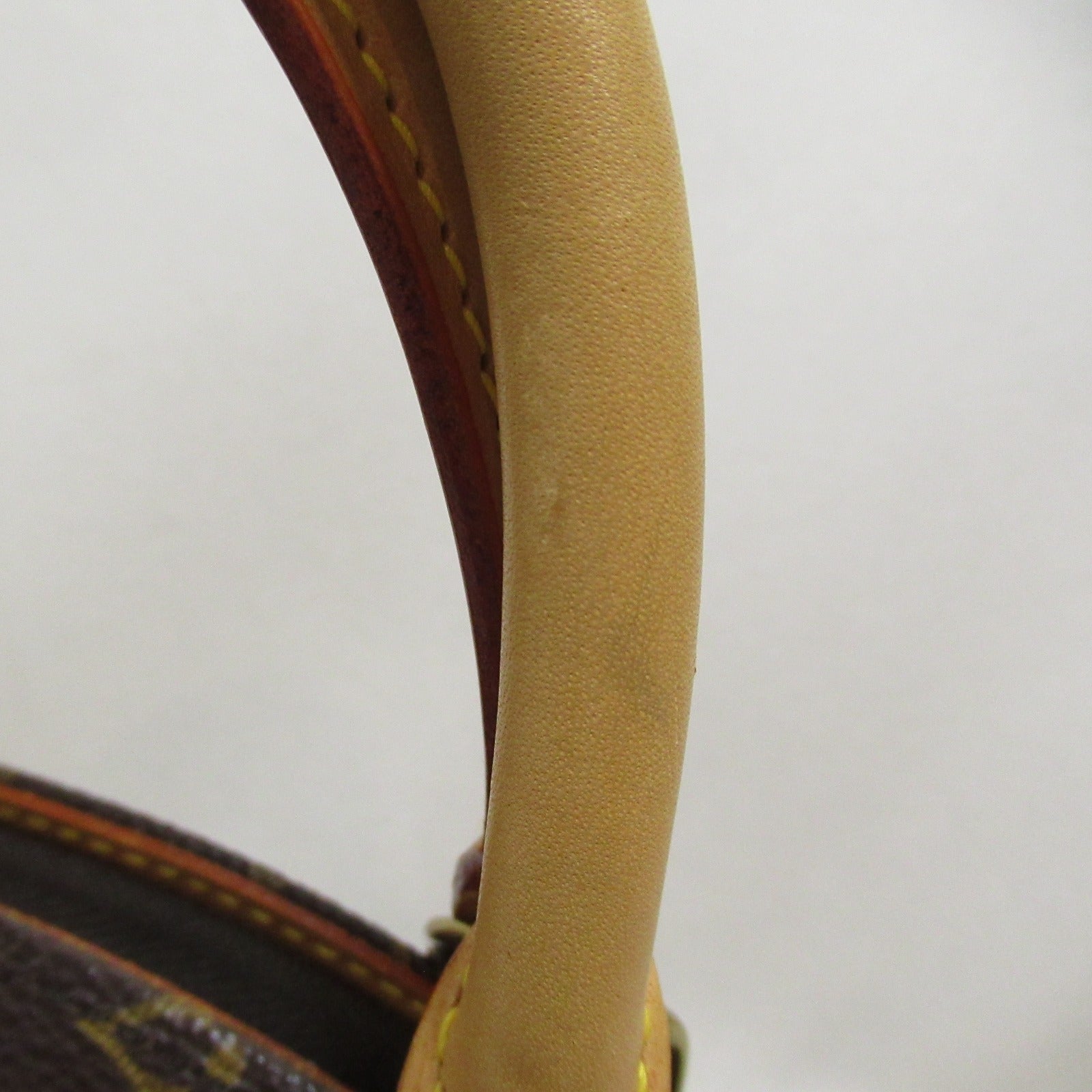LOUIS VUITTON Monogram Ellipse PM金扣手挽袋啡色