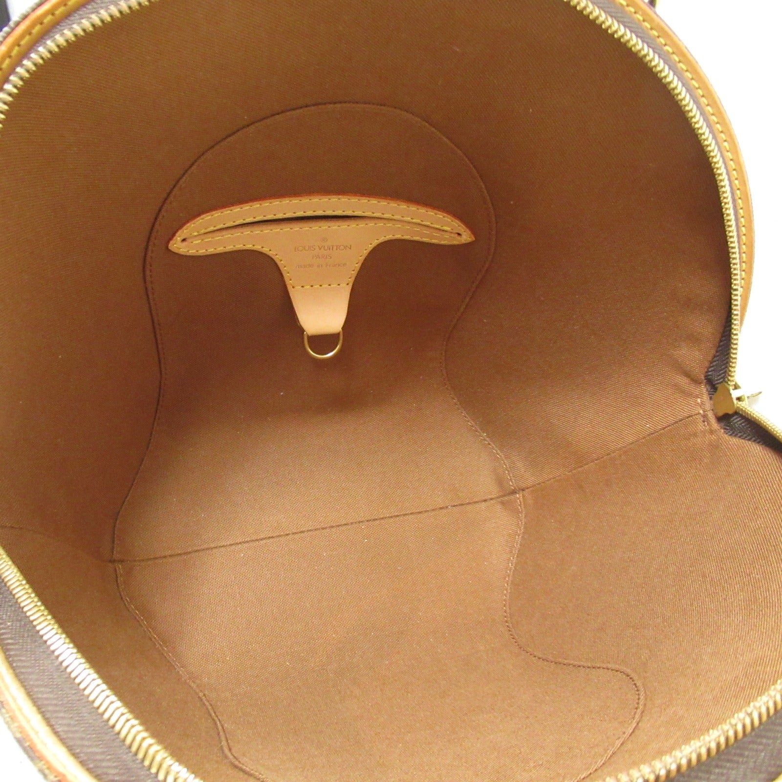 LOUIS VUITTON Monogram Ellipse PM金扣手挽袋啡色