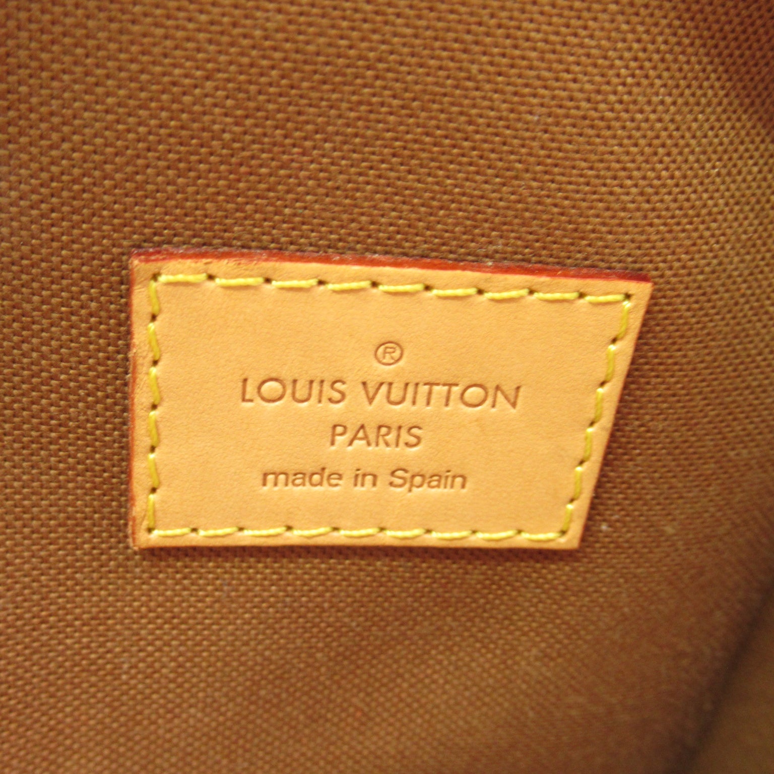 LOUIS VUITTON Monogram Pochette Gange金扣腰包啡色