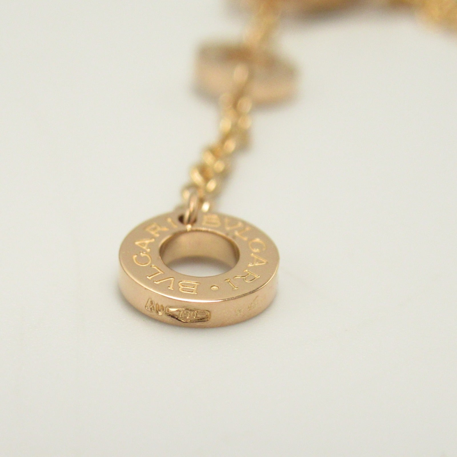 BVLGARI BVLGARI BVLGARI Diamond Necklace 18K Pink Gold