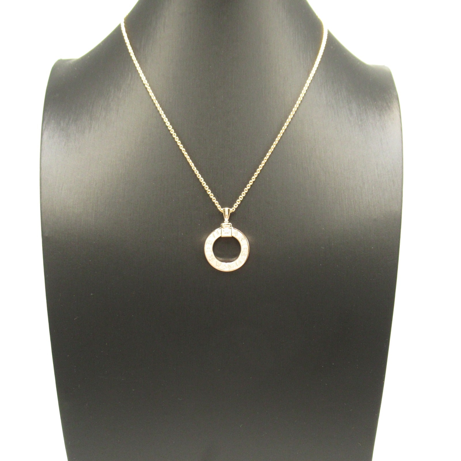 BVLGARI BVLGARI BVLGARI Diamond Necklace 18K Pink Gold