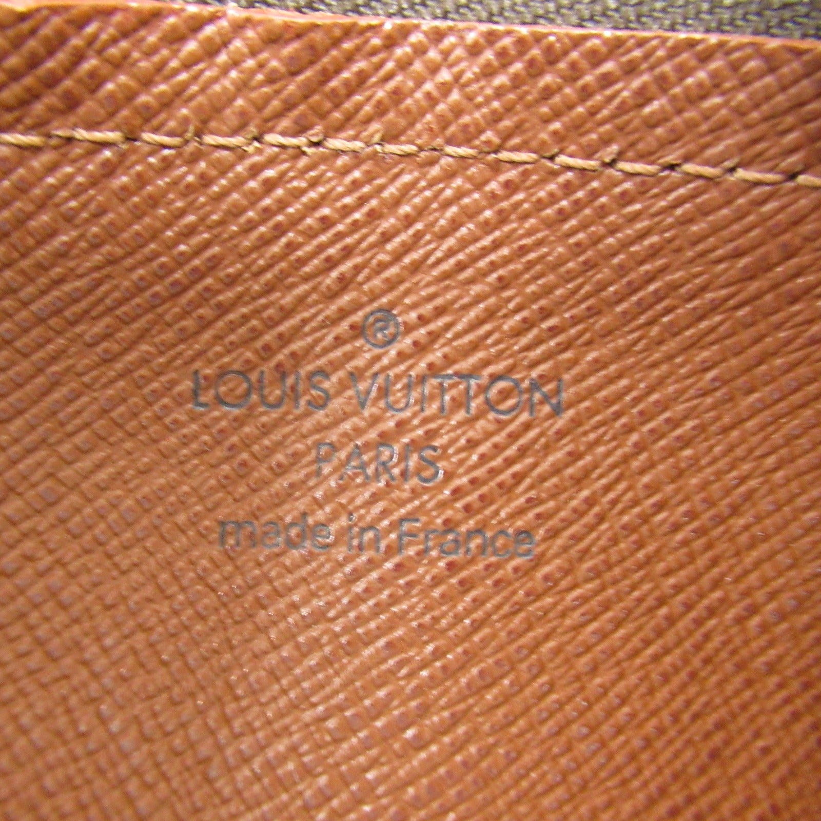 LOUIS VUITTON Monogram Papillon PM手挽袋啡色