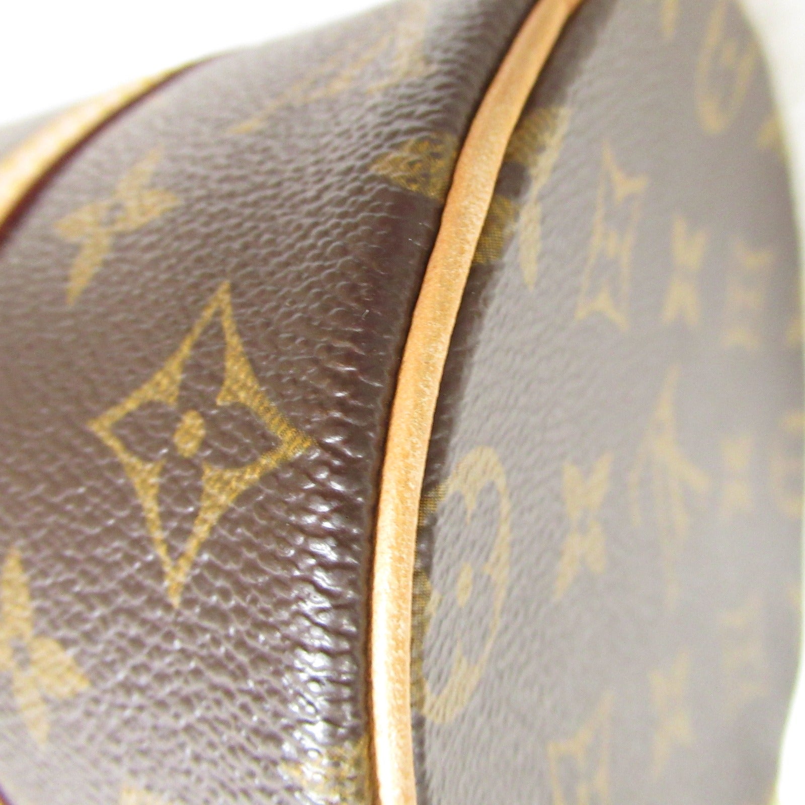 LOUIS VUITTON Monogram Papillon PM手挽袋啡色