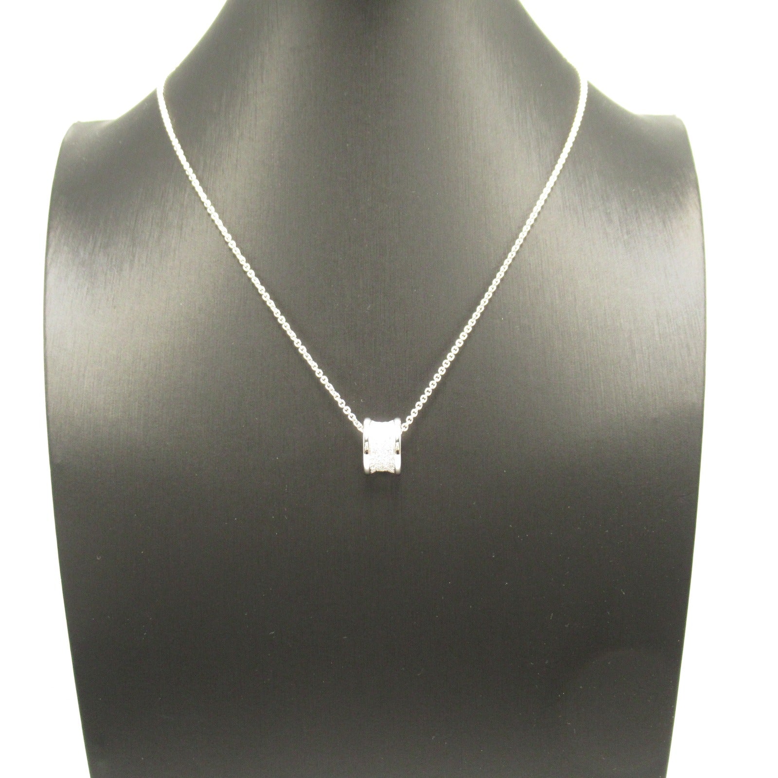 BVLGARI 18K白金/鑽石B-zero1 Necklace項鍊