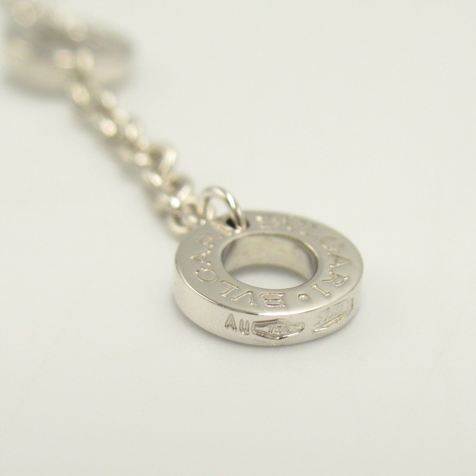 BVLGARI 18K白金/鑽石B-zero1 Necklace項鍊