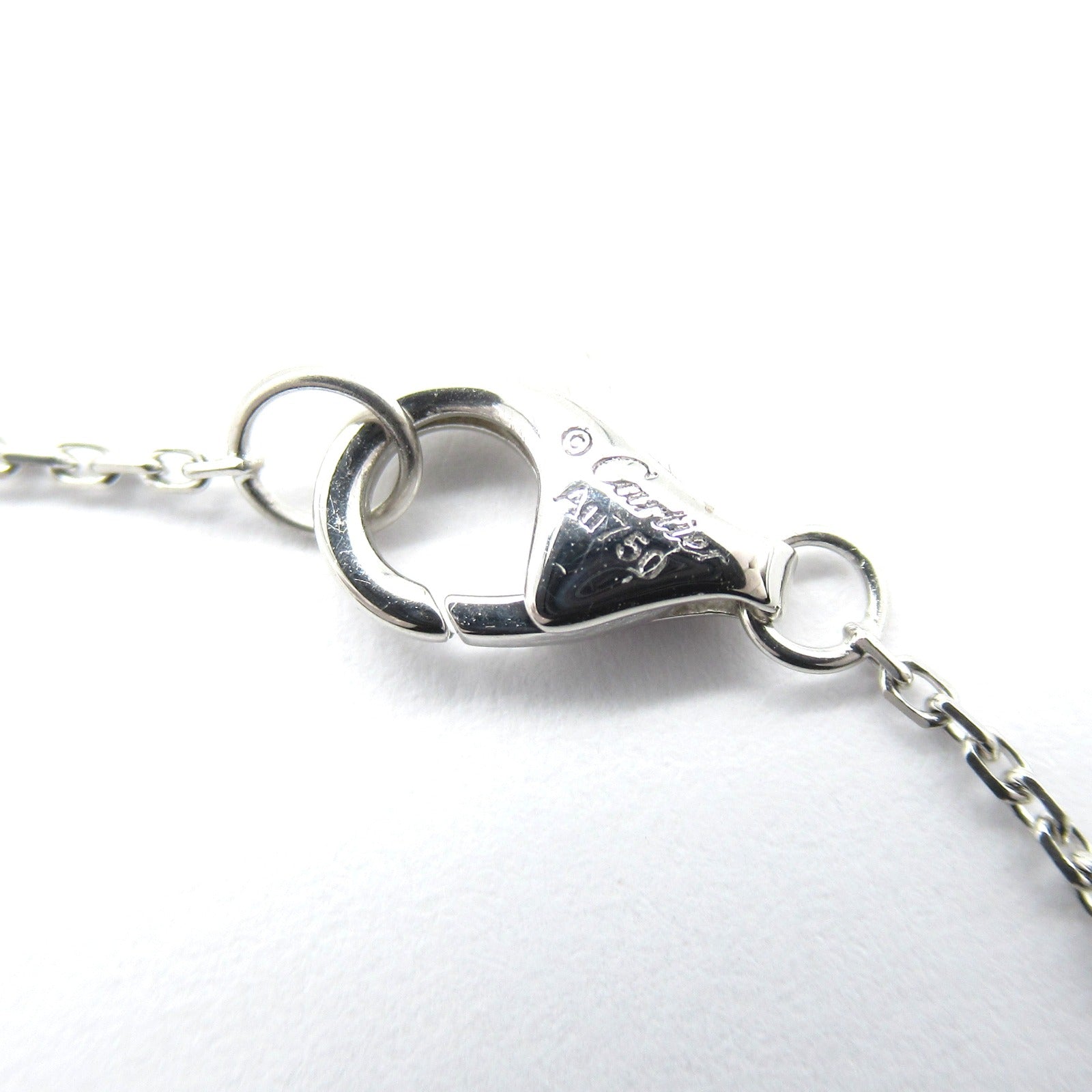 CARTIER 【激減優惠】18K白金Trinity Dia Necklace項鍊