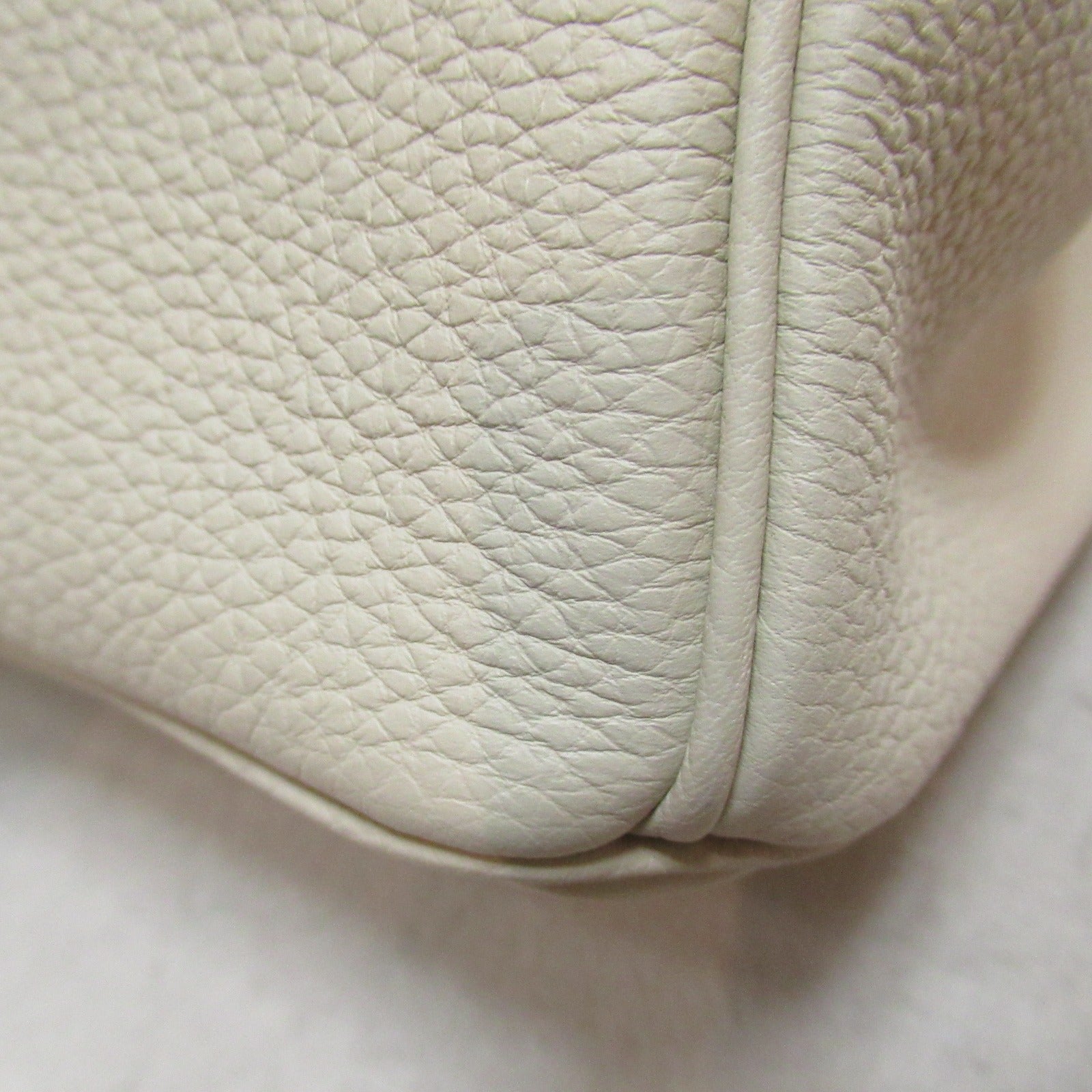 HERMES 【激減優惠】Togo皮革Birkin 30金扣手挽袋Craie/白色