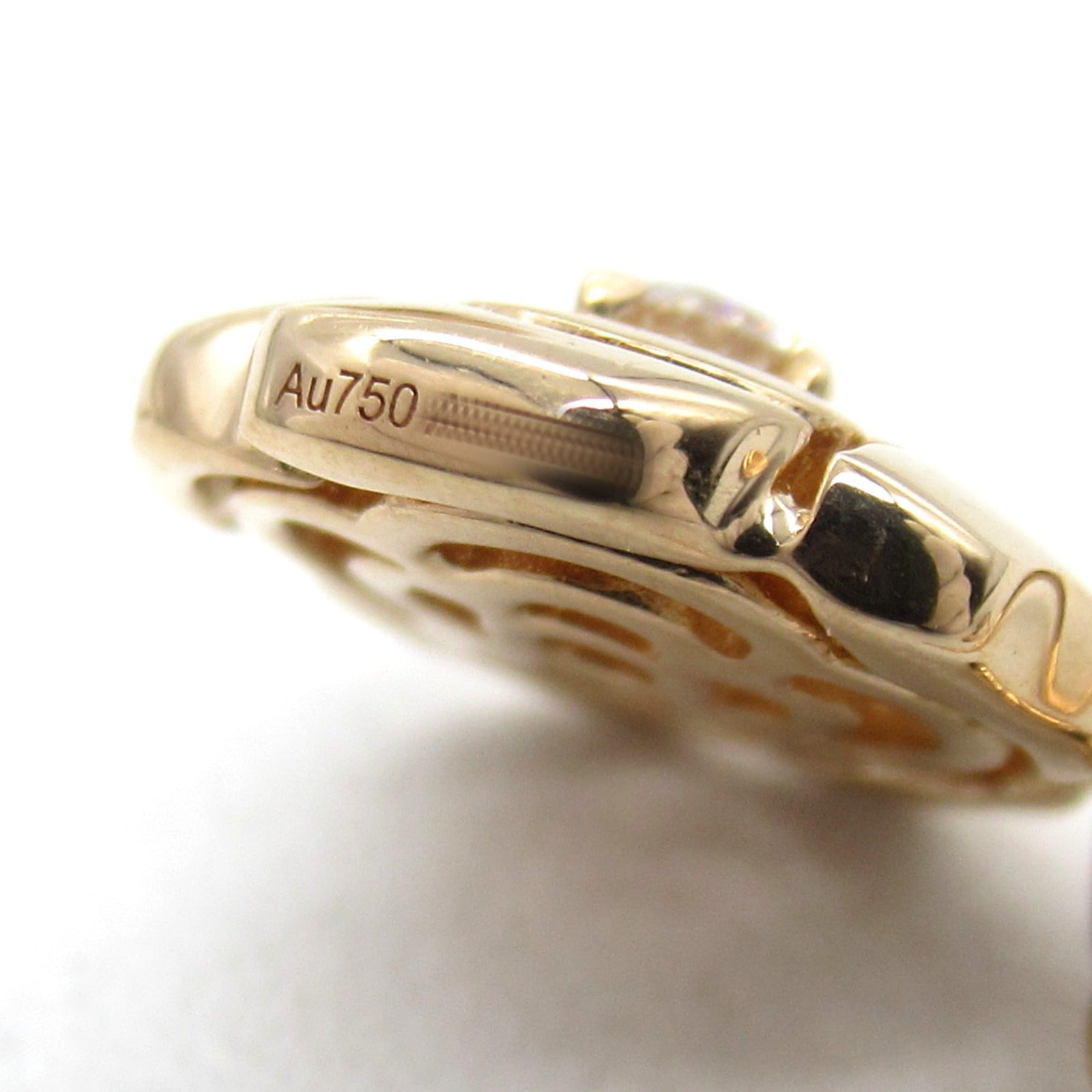 CHANEL【激減優惠】 18K玫瑰金Camellia Diamond Earrings鑽石耳環