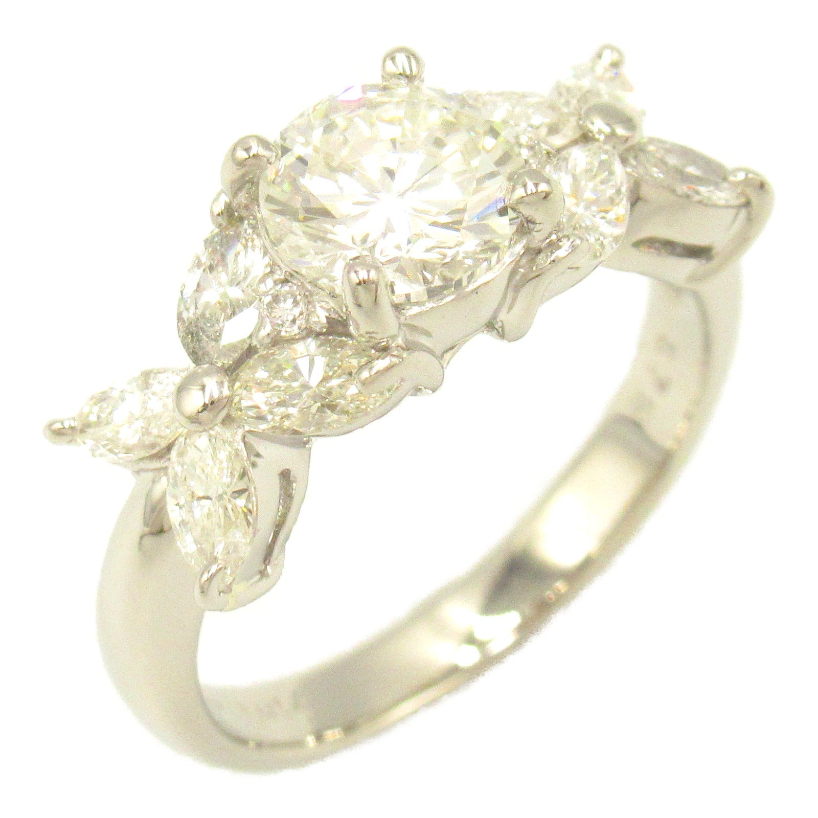 JEWELRY PT900鉑金Diamond Ring鑽石戒指US#5.75