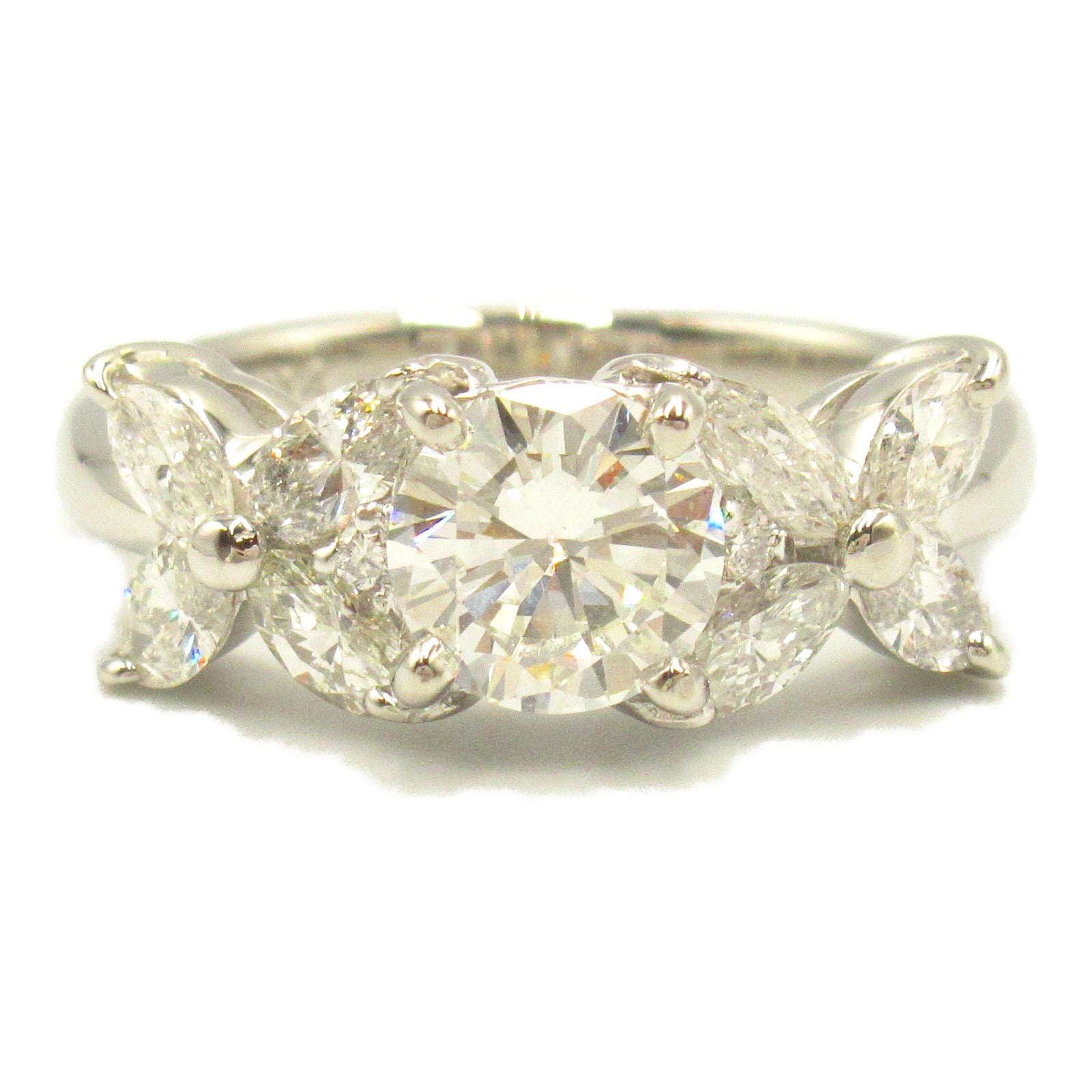 JEWELRY PT900鉑金Diamond Ring鑽石戒指US#5.75