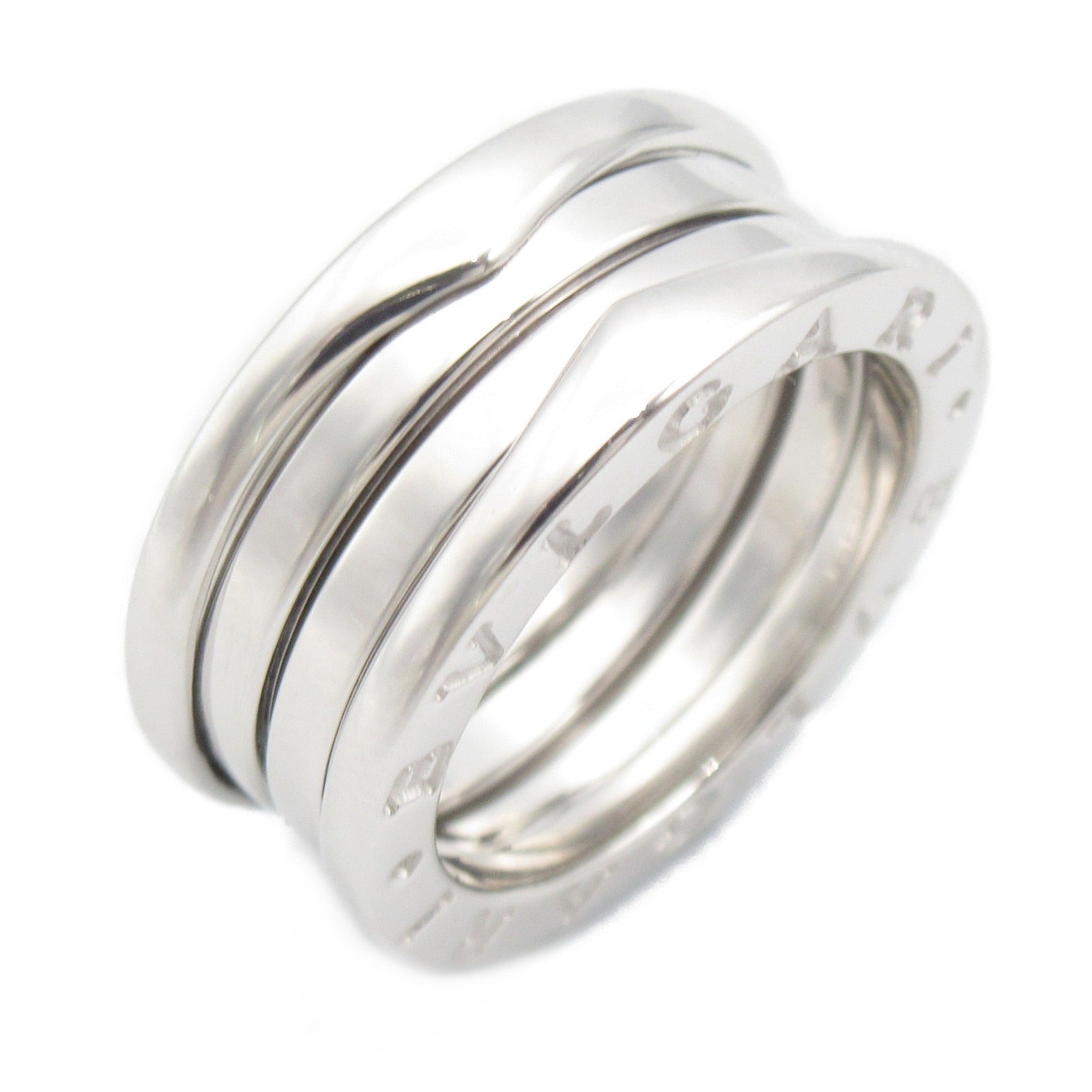 BVLGARI 18K白金B-zero1 Ring戒指US#5.75/BVLGARI#51