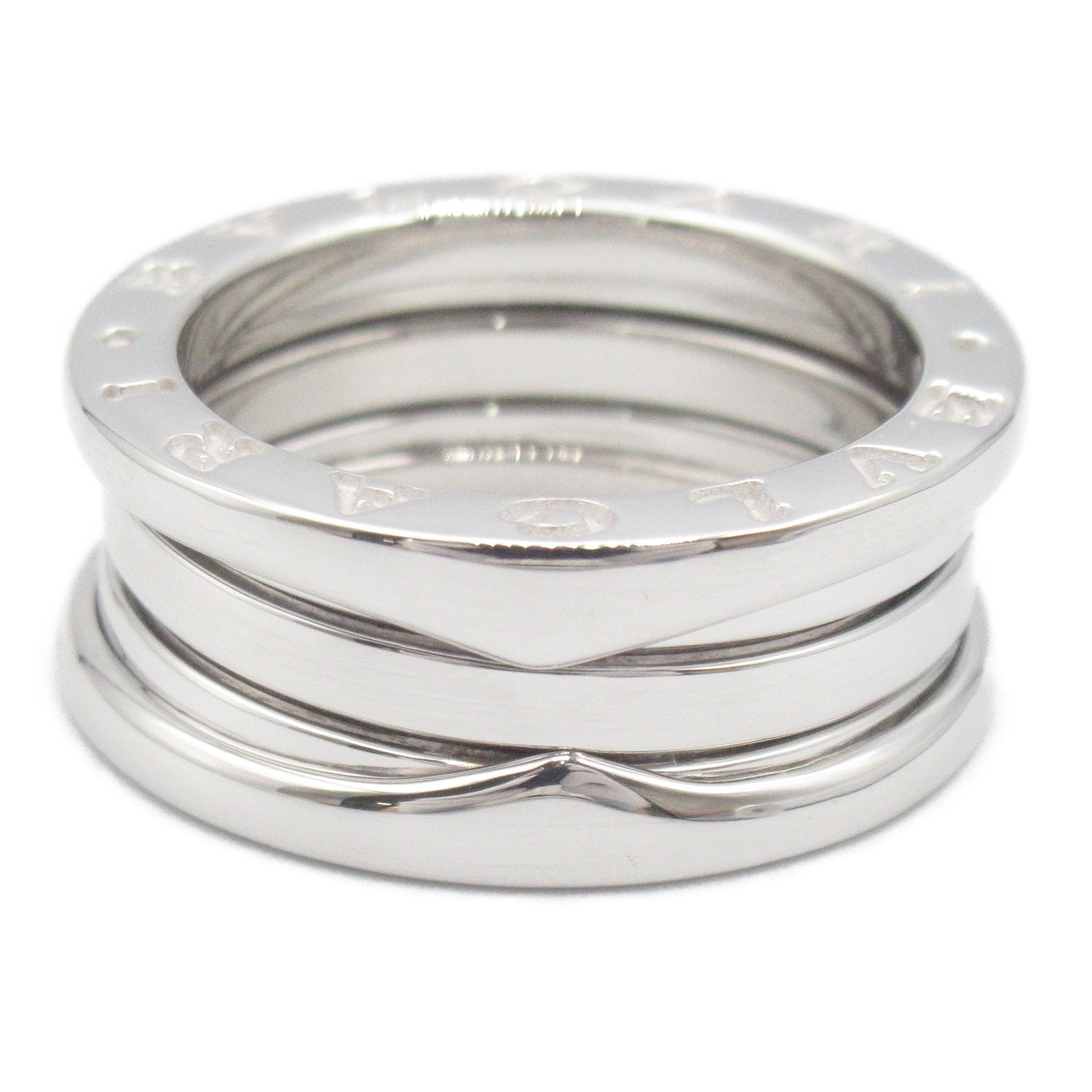 BVLGARI 18K白金B-zero1 Ring戒指US#5.75/BVLGARI#51