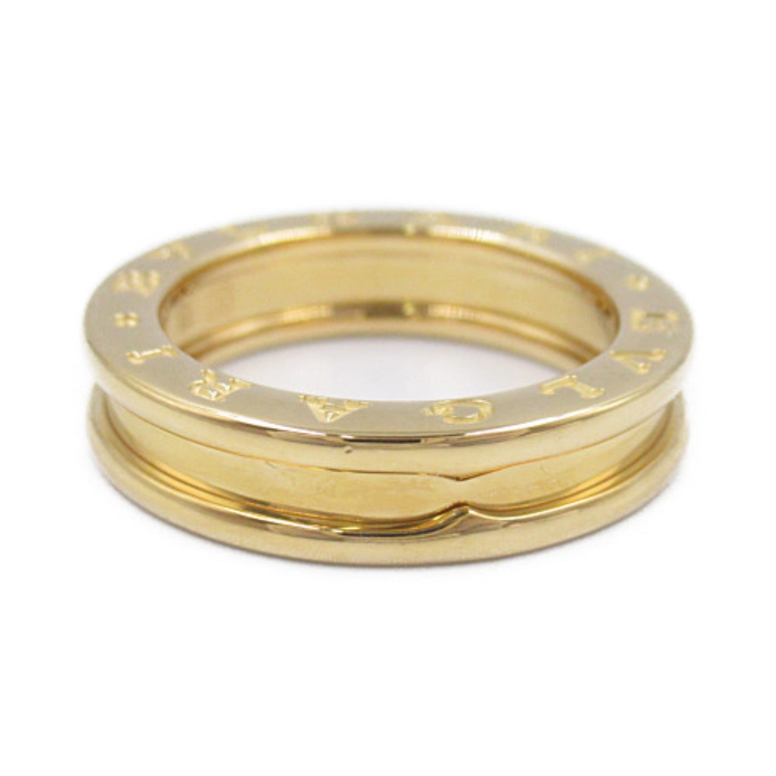 BVLGARI 18K黃金B-zero1 Ring戒指US#5.75/BVLGARI＃51