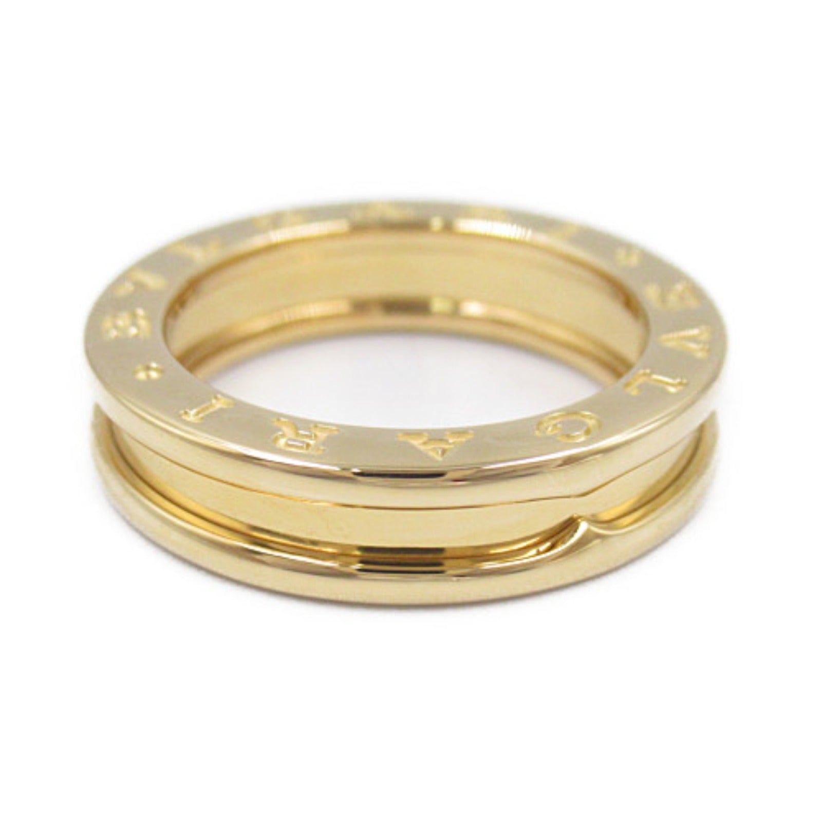 BVLGARI 18K黃金B-zero1 Ring戒指US#5.75/BVLGARI＃51