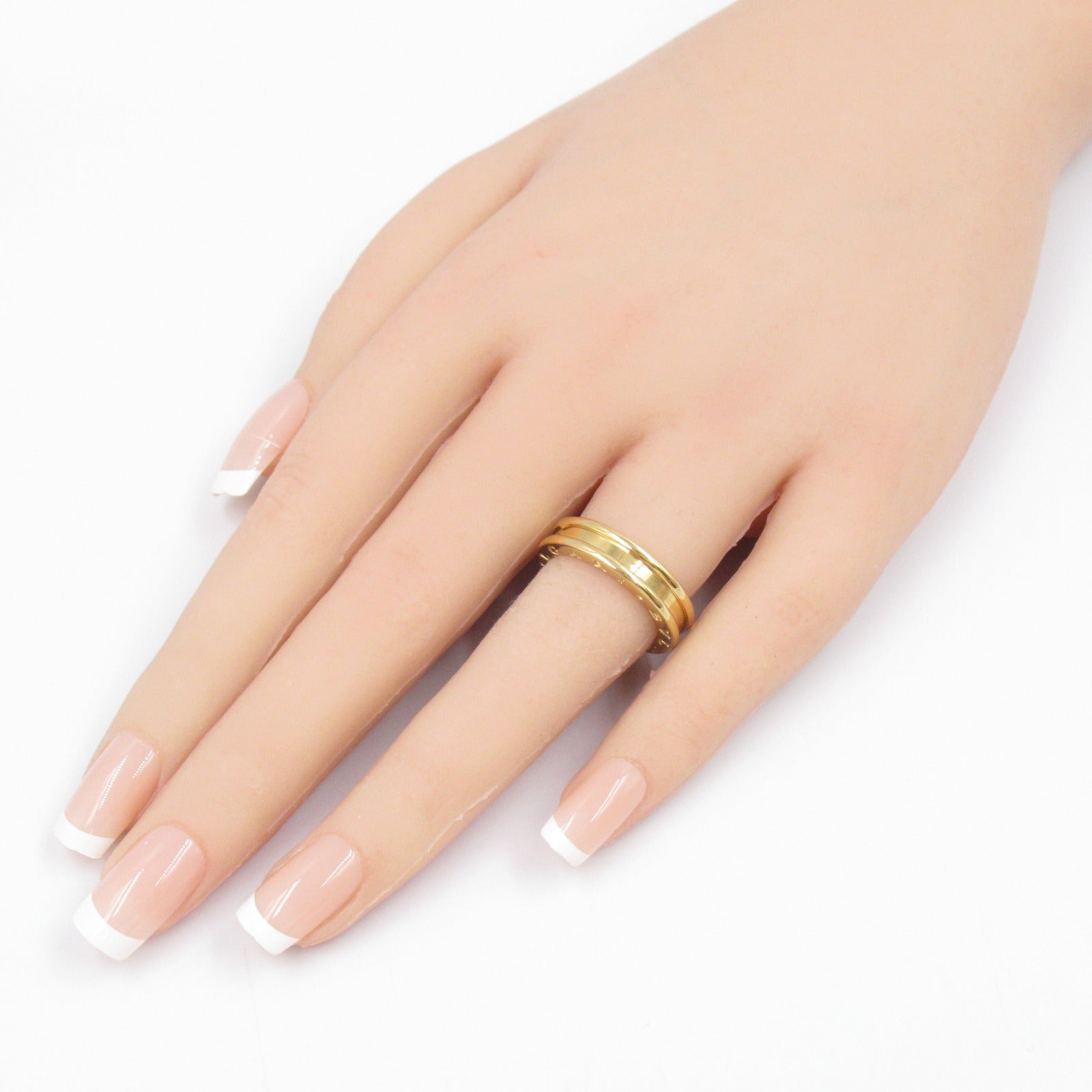 BVLGARI 18K黃金B-zero1 Ring戒指US#5.75/BVLGARI＃51