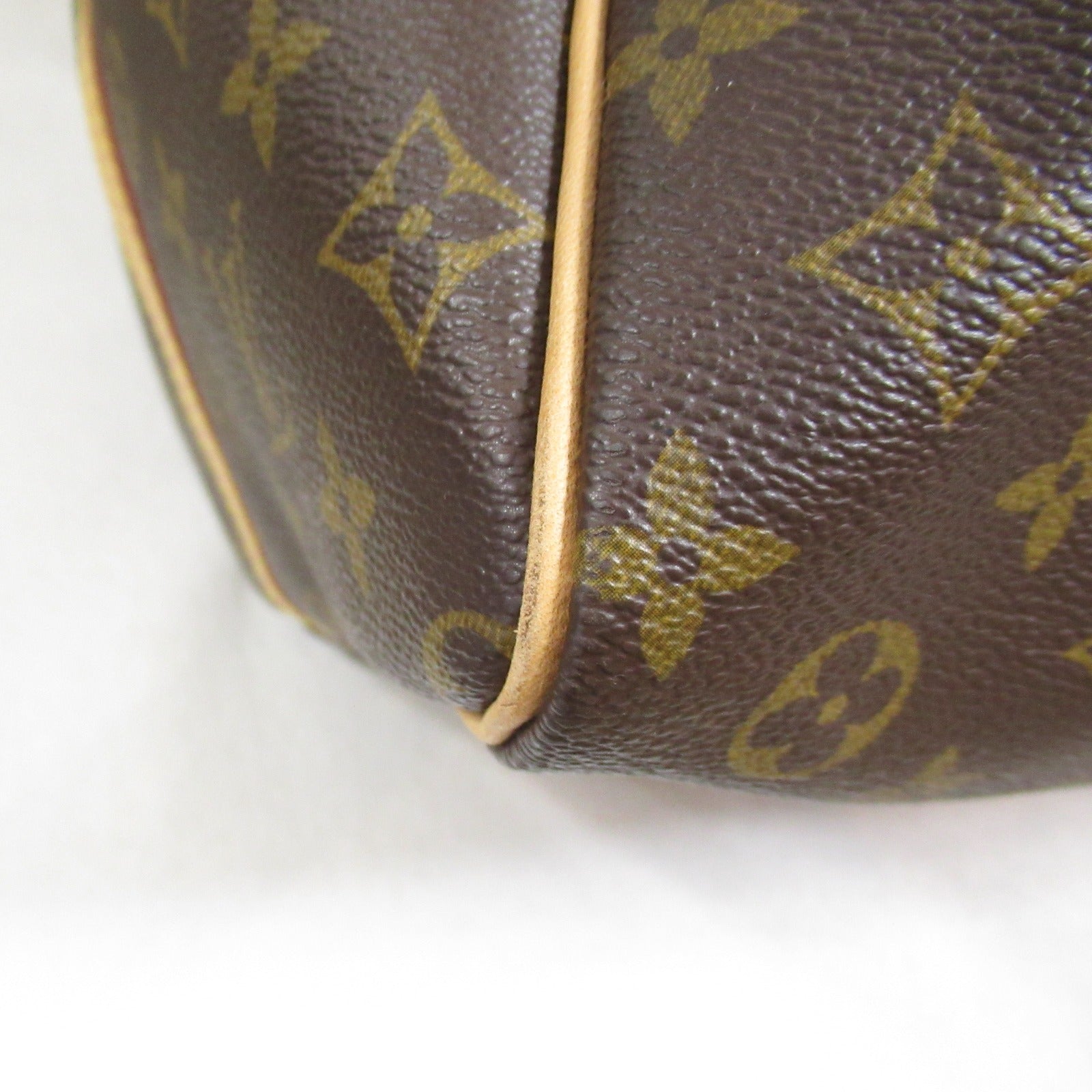 LOUIS VUITTON Monogram Keepall Bandouliere 60金扣手挽袋啡色