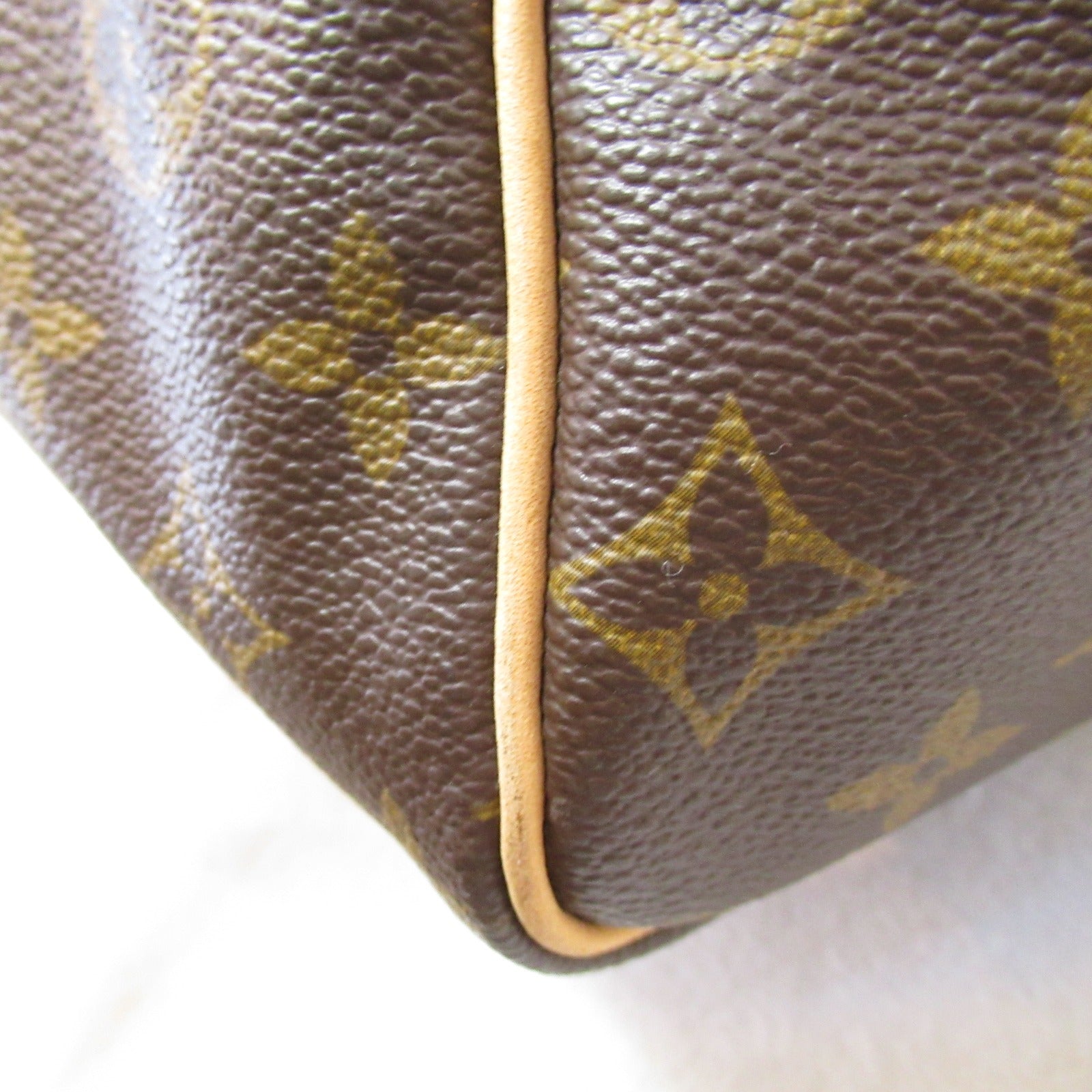 LOUIS VUITTON Monogram Keepall Bandouliere 60金扣手挽袋啡色