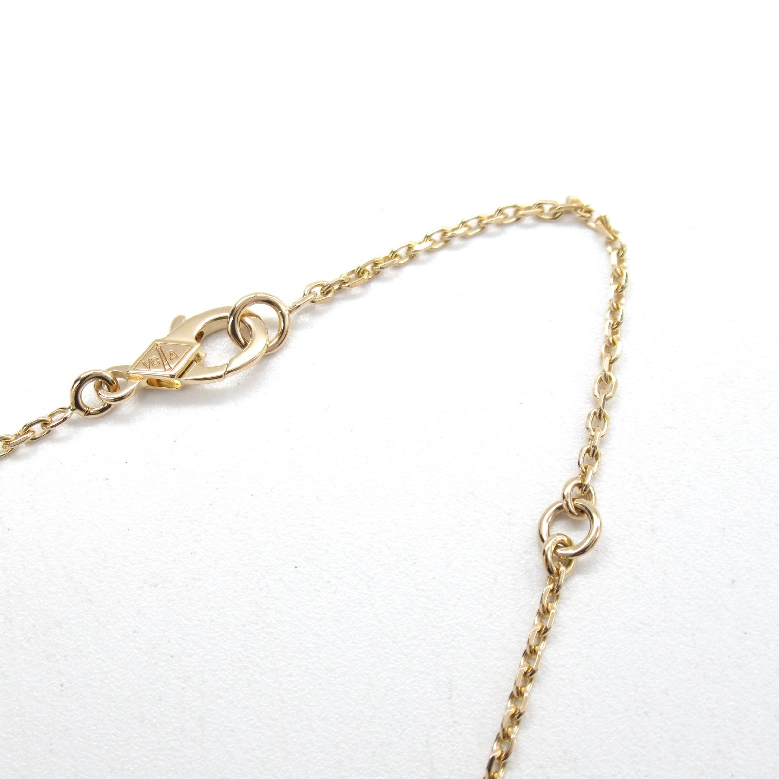 Van Cleef & Arpels 18K玫瑰金Perlee Diamonds Pendant項鍊