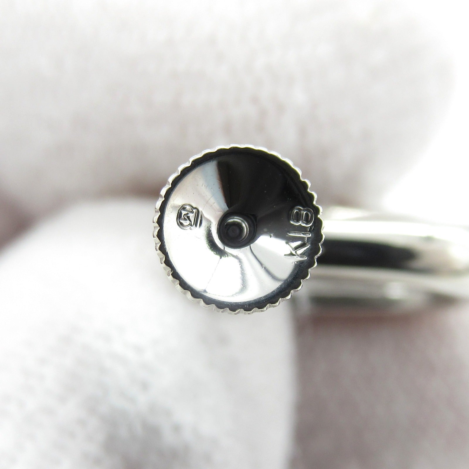 MIKIMOTO【激減優惠】 18K白金Diamond Pearl Earrings鑽石/珍珠耳環