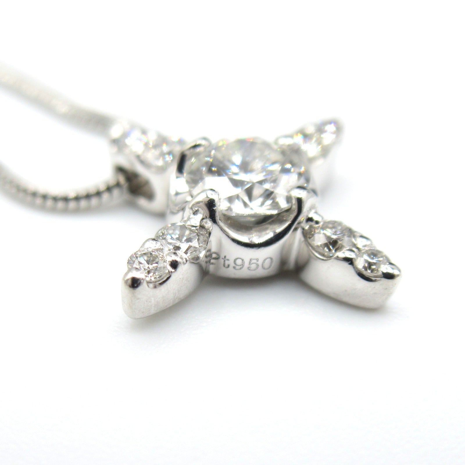 Vendome Aoyama PT950/PT850鉑金Diamond Necklace鑽石項鍊