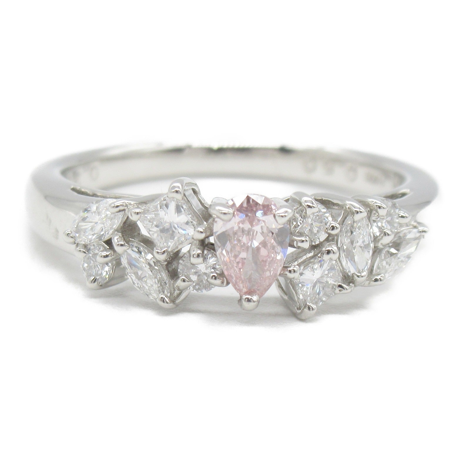 JEWELRY PT900鉑金Diamond Ring鑽石戒指US#7.25