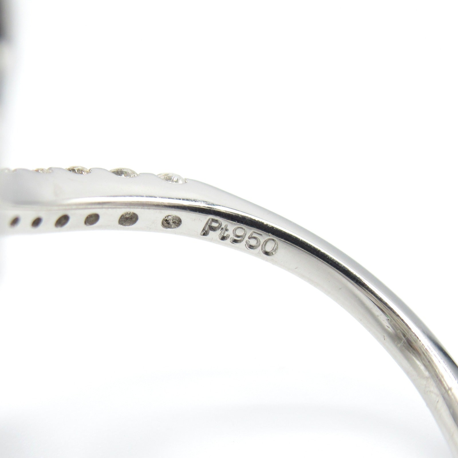 JEWELRY PT950鉑金Diamond Ring鑽石戒指US#5.75