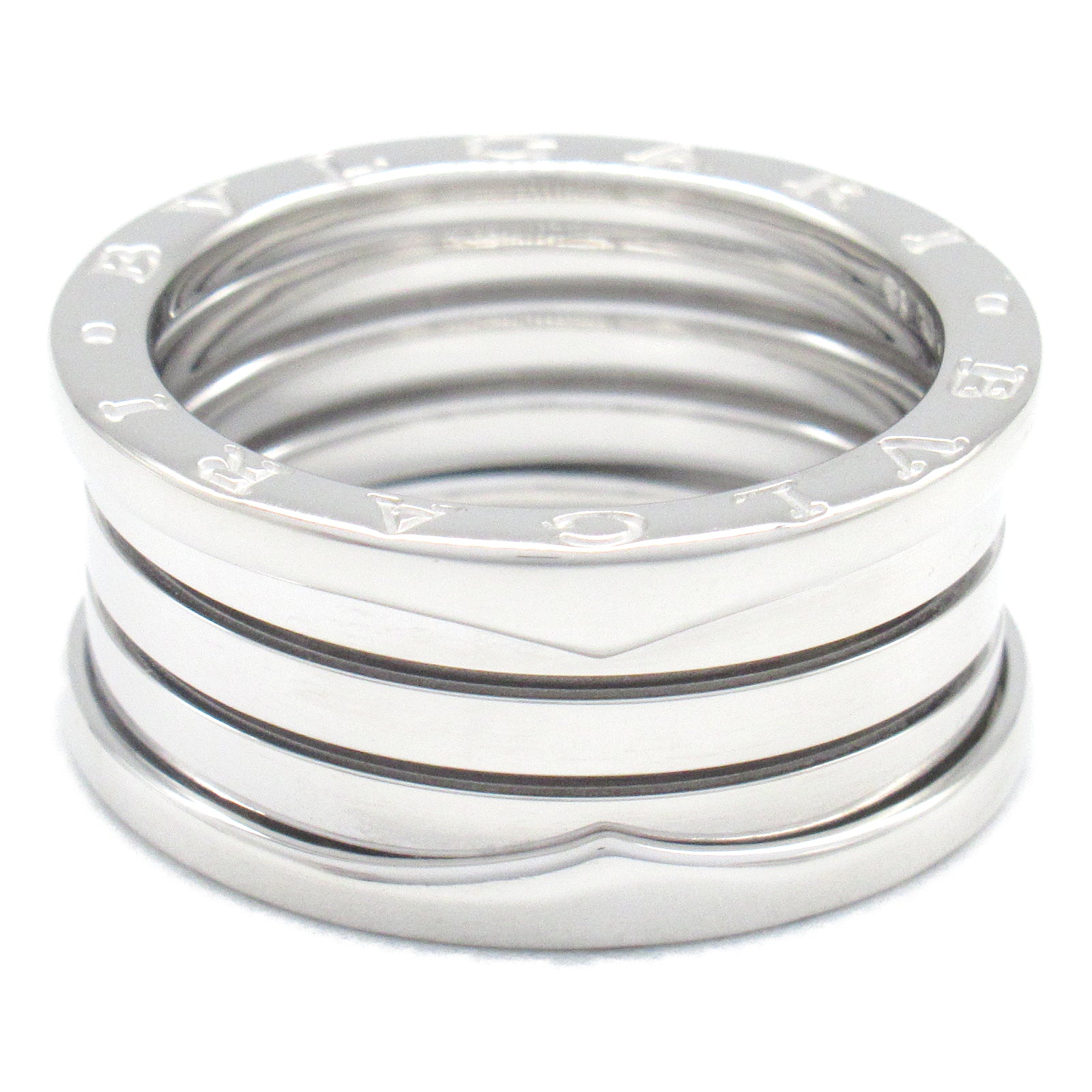 BVLGARI 18K白金B-zero1 Ring戒指US#9/BVLGARI＃59