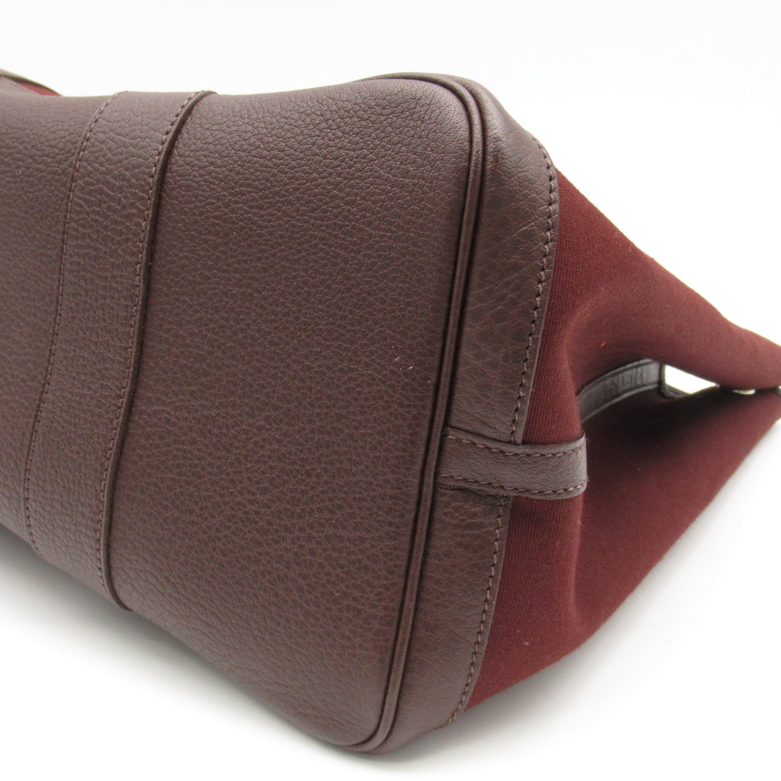 HERMES【激減優惠】 Toile H Garden Party PM銀扣手挽袋