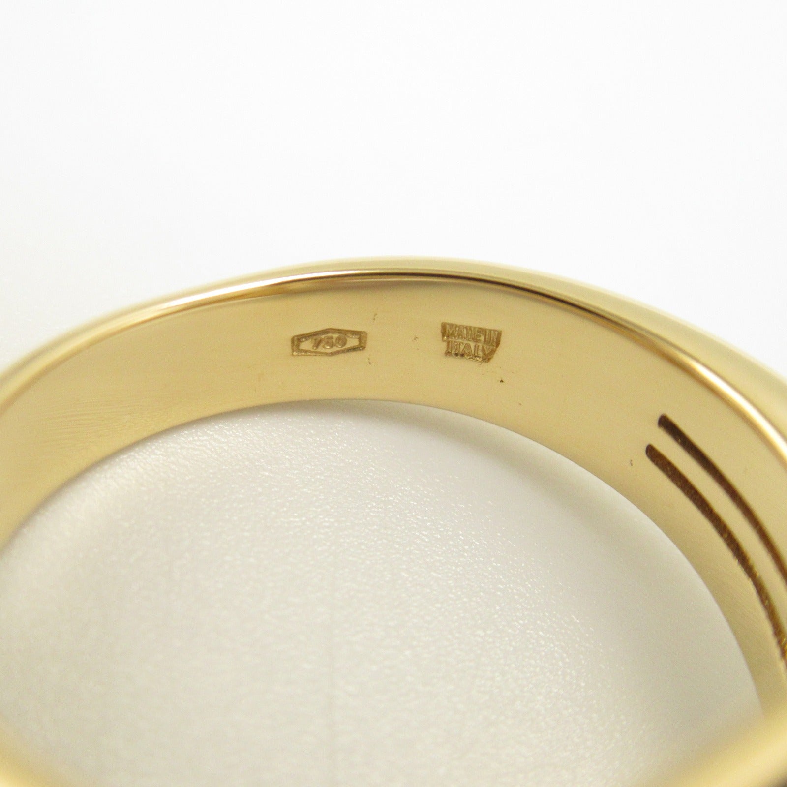 BVLGARI 18K黃金Passo Doppio Ring戒指US#5.75/BVLGARI＃51