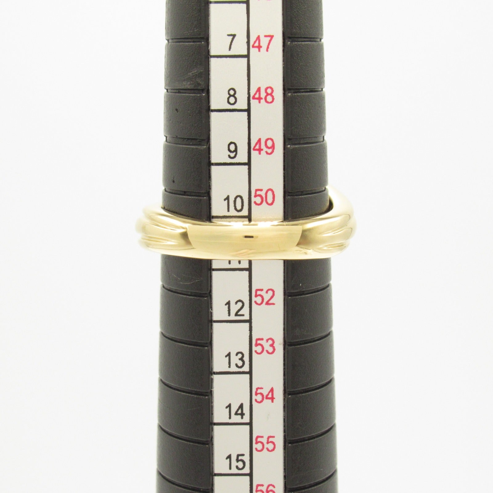 BVLGARI 18K黃金Passo Doppio Ring戒指US#5.75/BVLGARI＃51