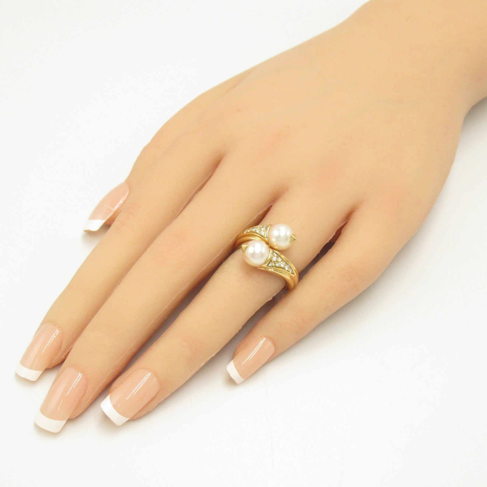 BVLGARI 18K黃金Passo Doppio Ring戒指US#5.75/BVLGARI＃51