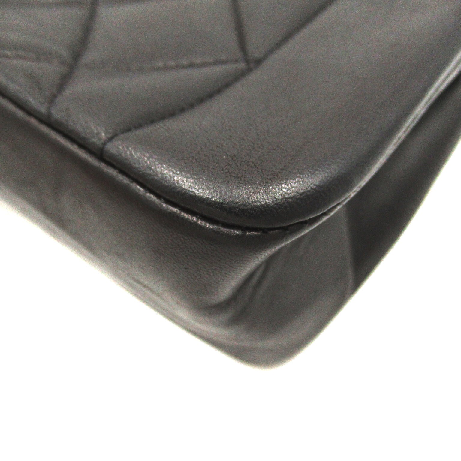 CHANEL【激減優惠】 羊皮皮革Matelasse Diana Flap Chain Shoulder金扣肩背袋