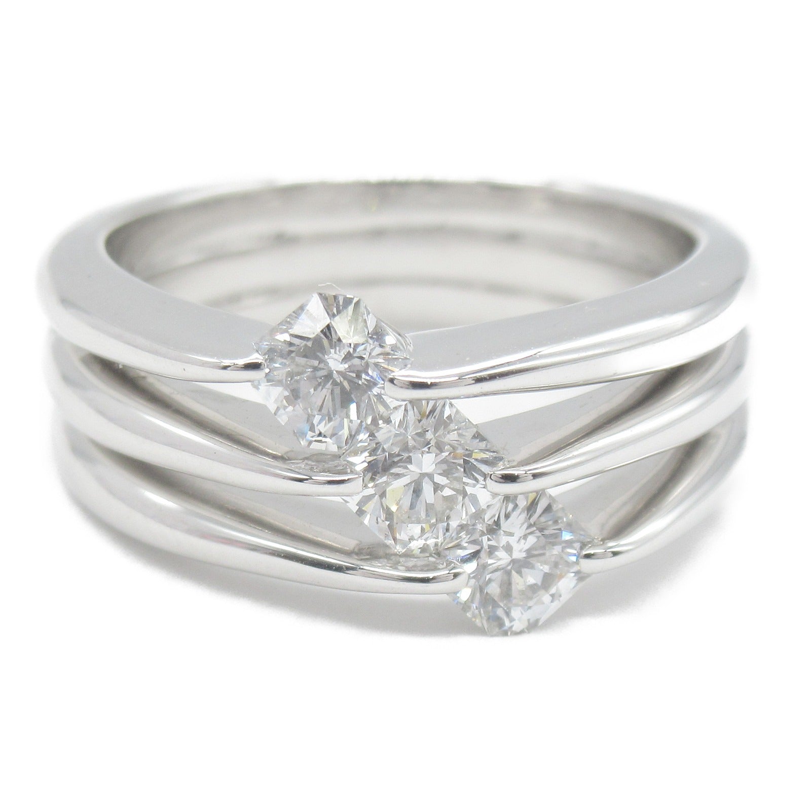 JEWELRY PT900鉑金Diamond Ring鑽石戒指US#6.25