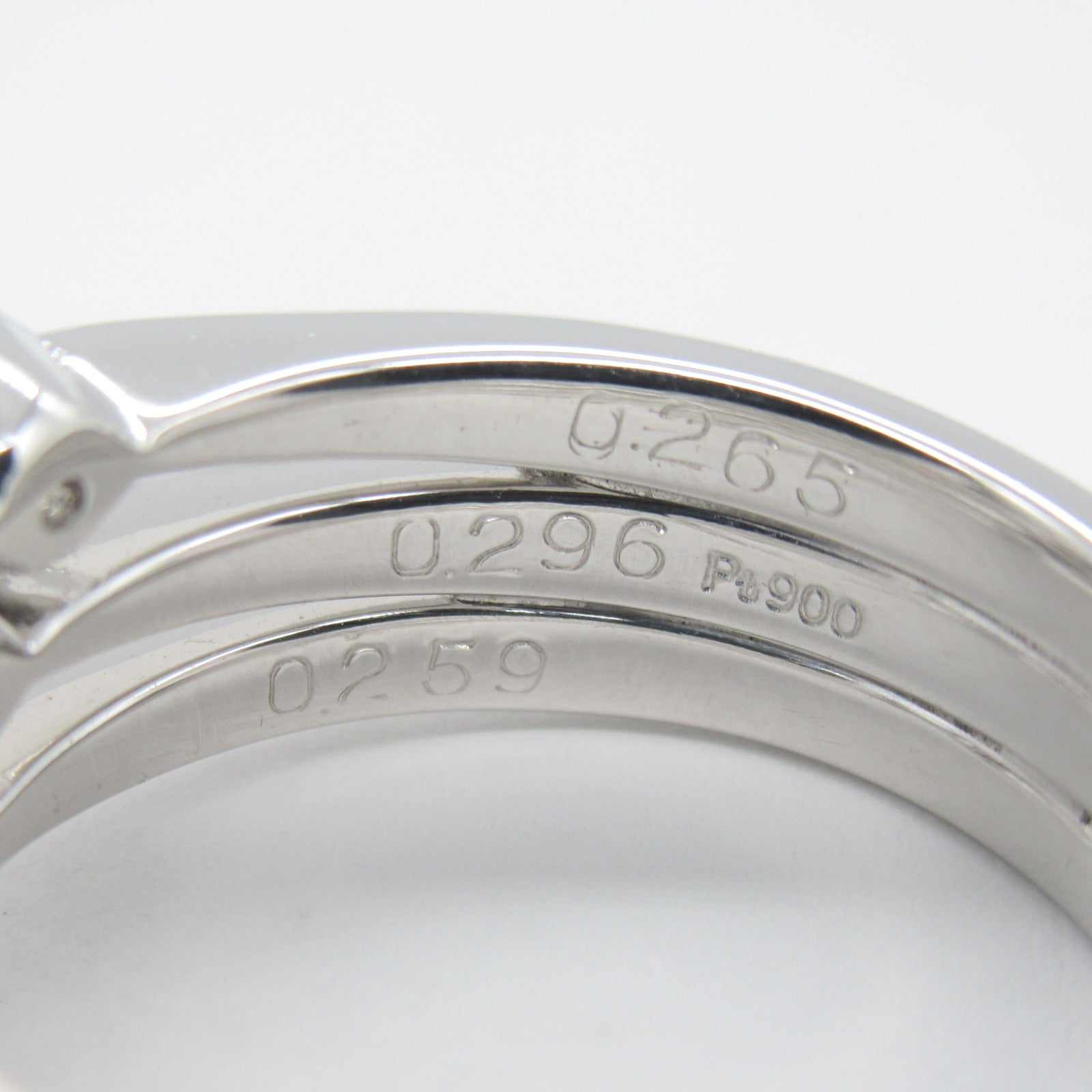 JEWELRY PT900鉑金Diamond Ring鑽石戒指US#6.25