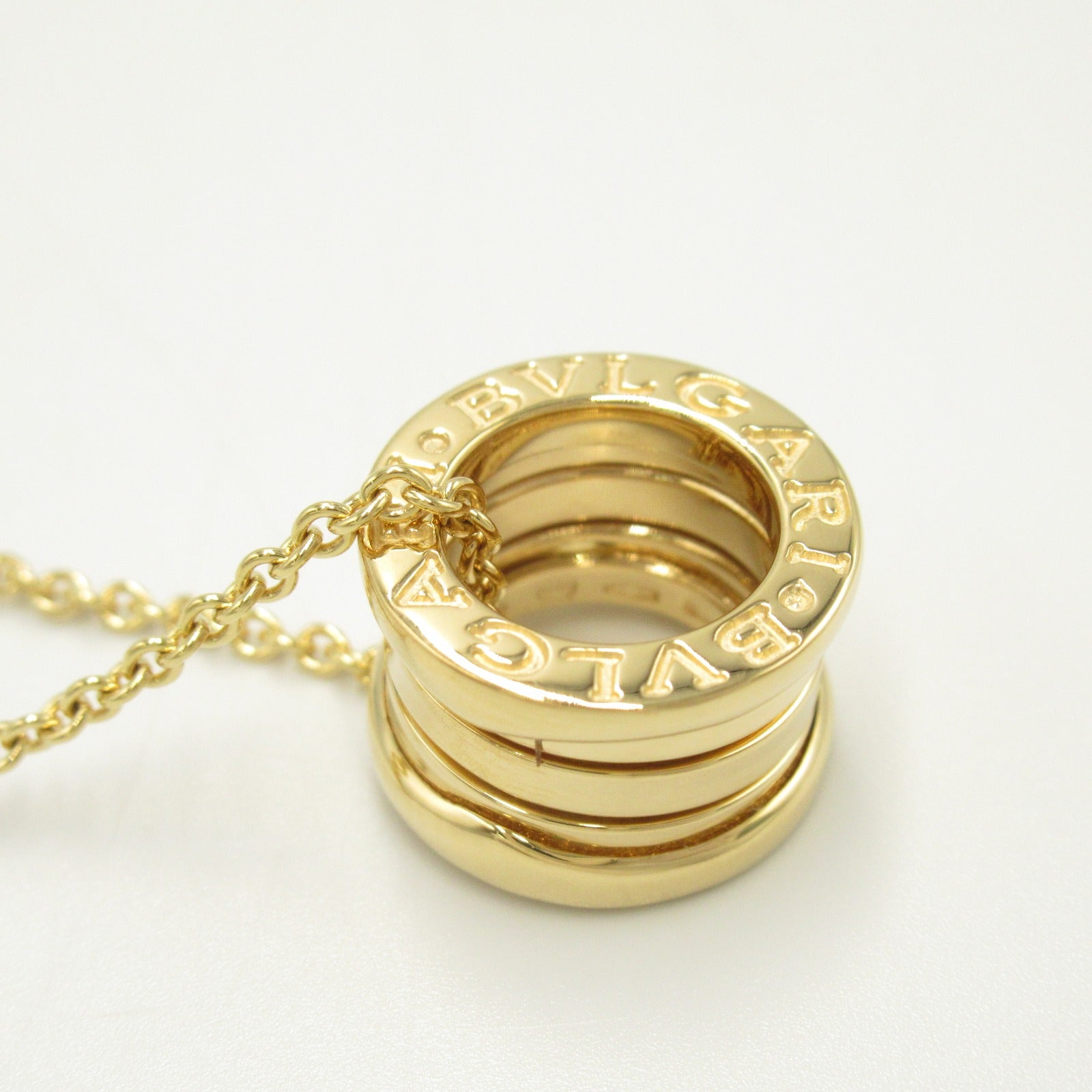 BVLGARI 18K黃金B-zero1 Necklace項鍊
