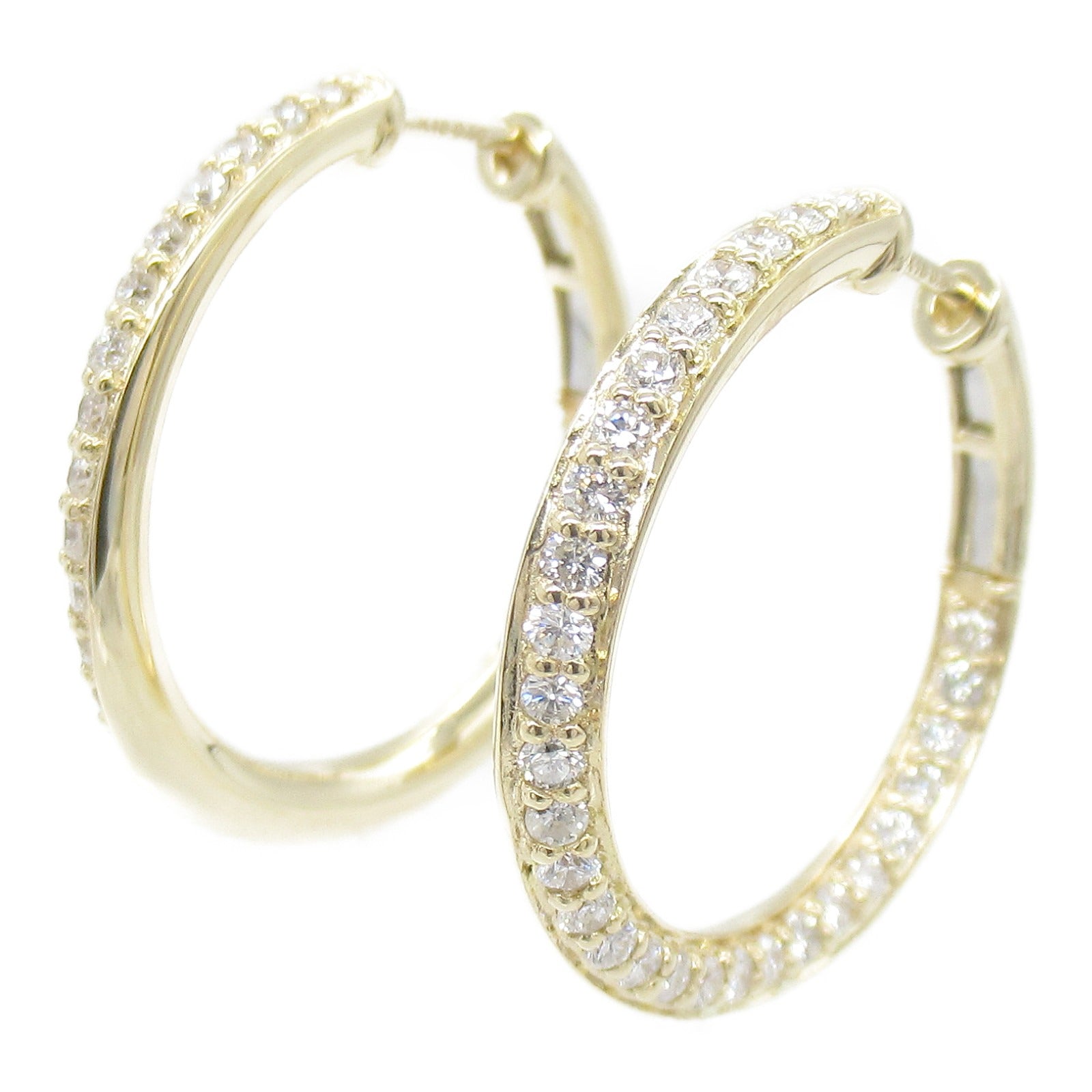 JEWELRY 18K黃金Diamond Earrings鑽石耳環