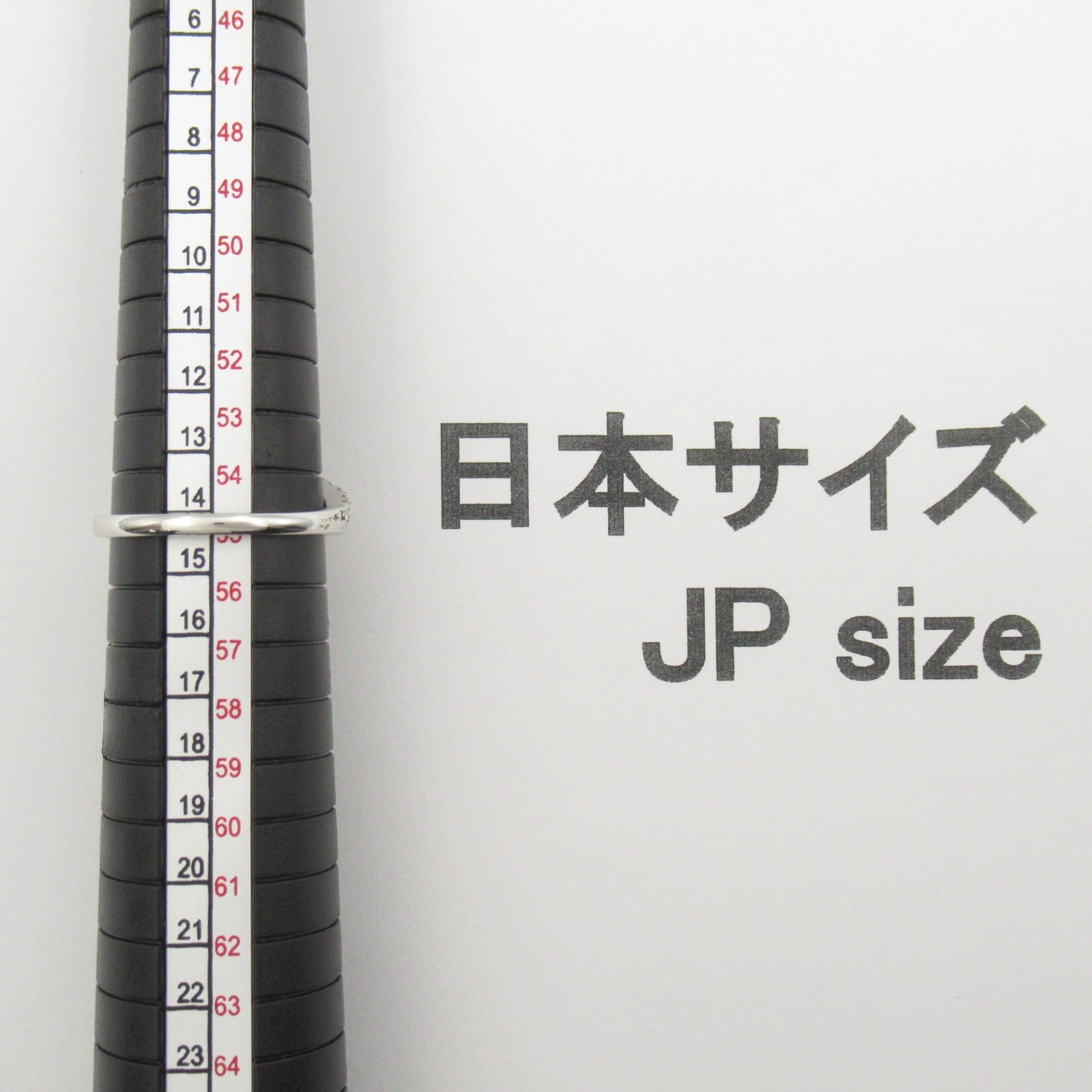 JEWELRY PT900鉑金Ruby/Diamond Ring紅寶石/鑽石戒指US#7