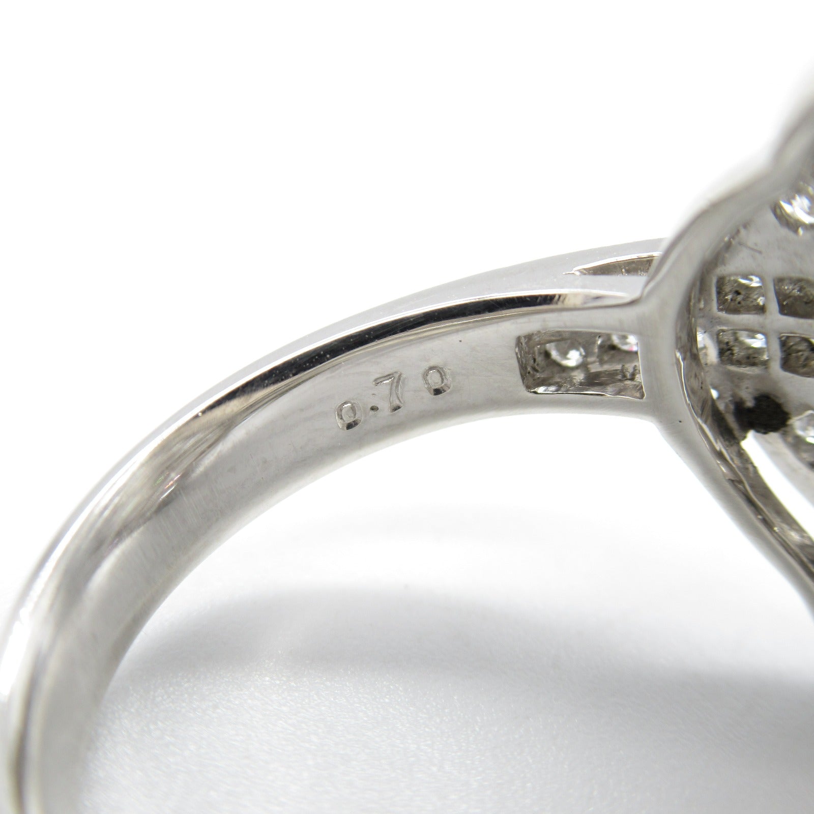 JEWELRY PT950鉑金Diamond Ring鑽石戒指US#6.75