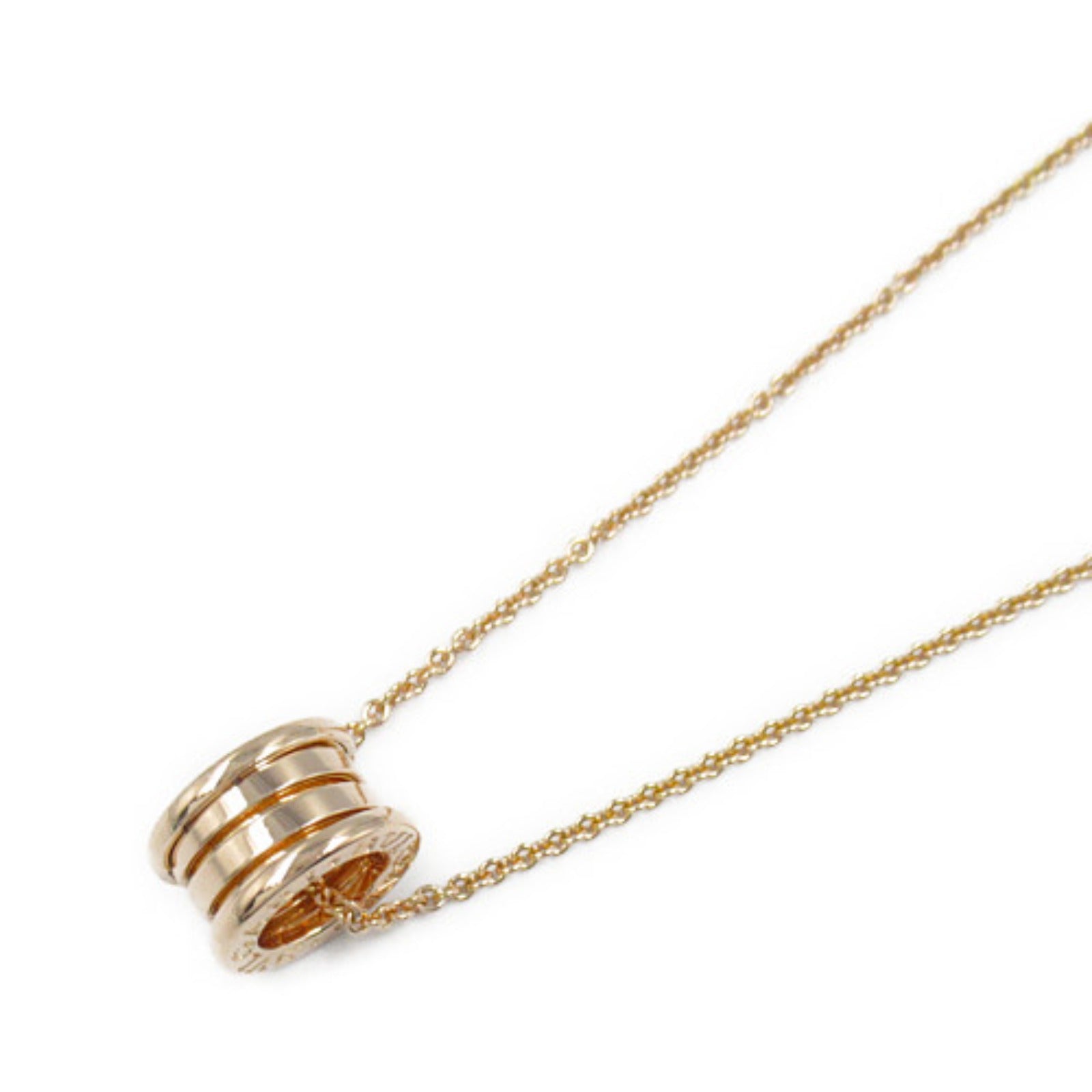 BVLGARI 18K玫瑰金B-zero1 Necklace項鍊